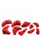 Laipiojimo kybiai Ocun Holds Set 1 Pinches - red