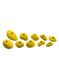 Laipiojimo kybiai Ocun Holds Set 2 Slopers - yellow/yellow