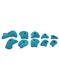 Laipiojimo kybiai Ocun Holds Set 3 Modulars - blue