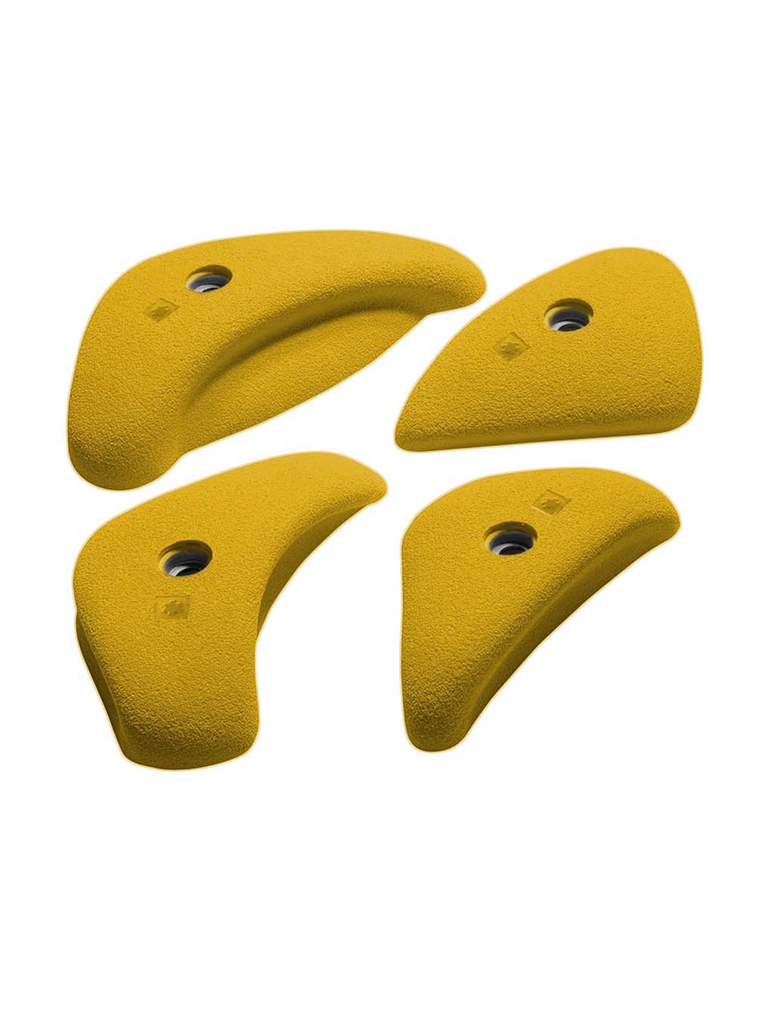 Laipiojimo kybiai Ocun Holds Set 4 Edges - yellow