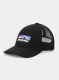 Kepurė Patagonia P-6 Logo LoPro Trucker Hat - black