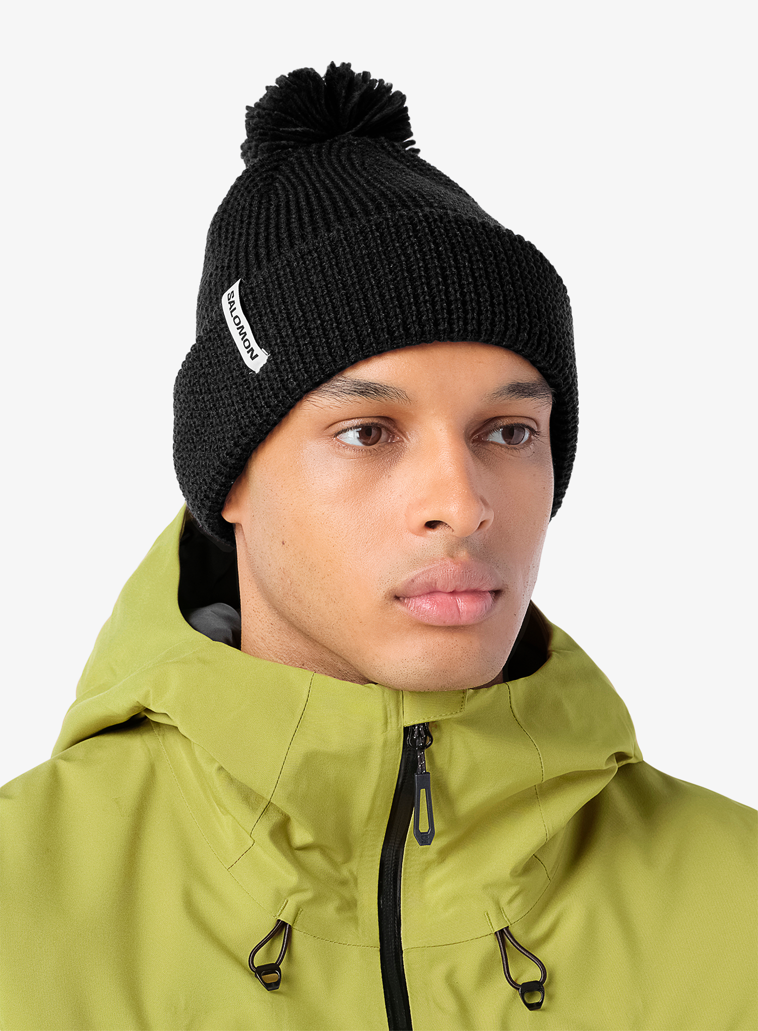Kepurė Salomon Pompom Beanie - deep black