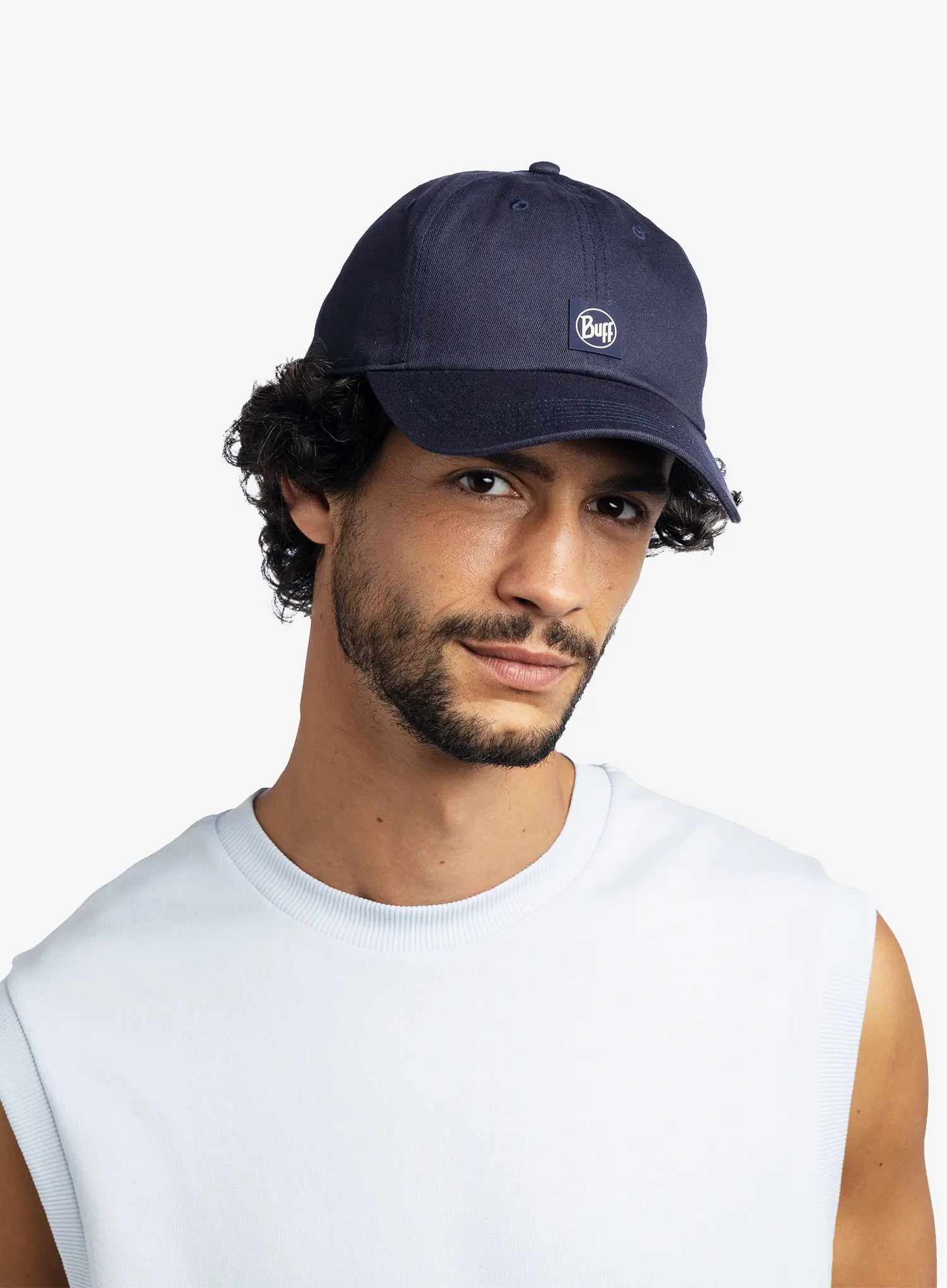 Kepurė su snapeliu Buff Baseball Cap - solid zire navy