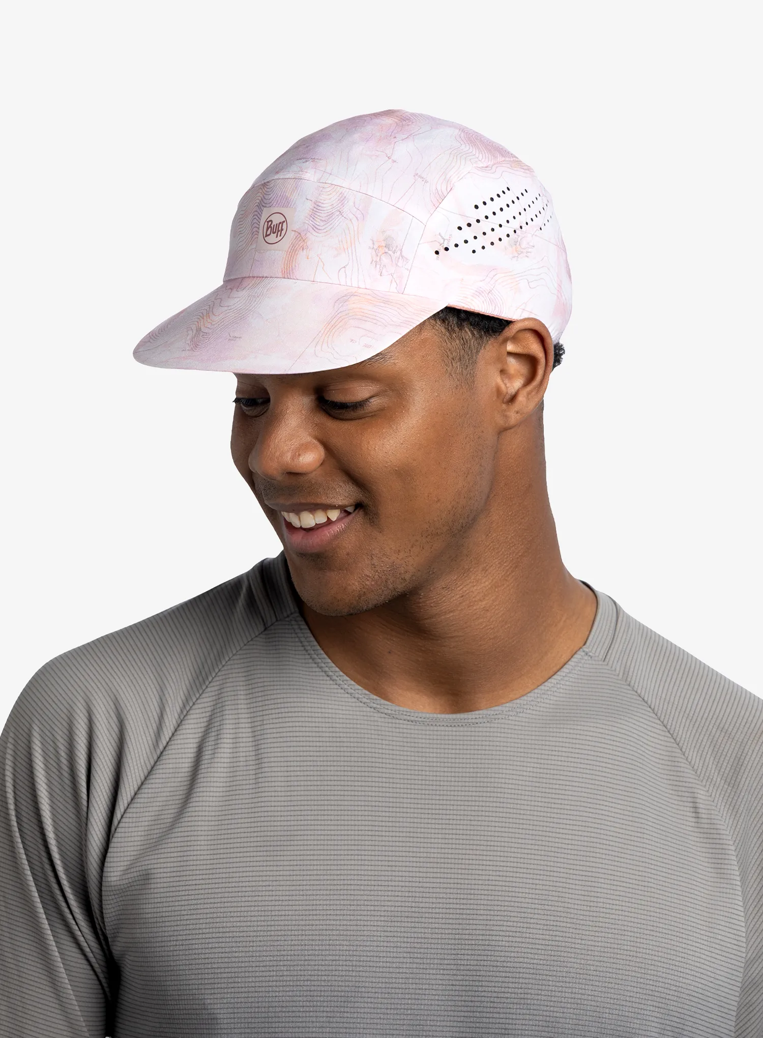 Kepurė su snapeliu Buff Coolnet UV Pack Speed Cap - orisa azalea