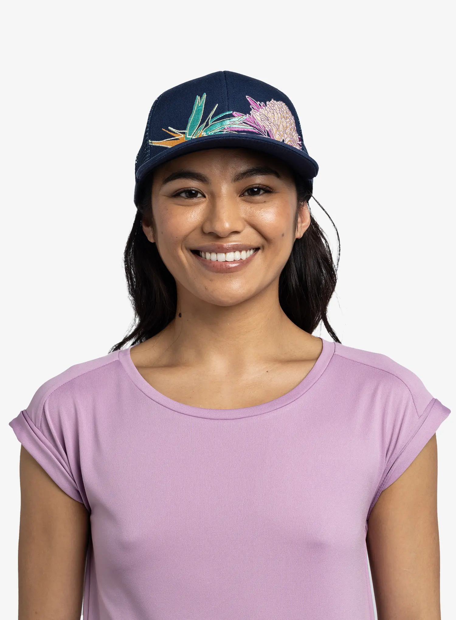 Kepurė su snapeliu Buff Explore Trucker Cap - satry indigo