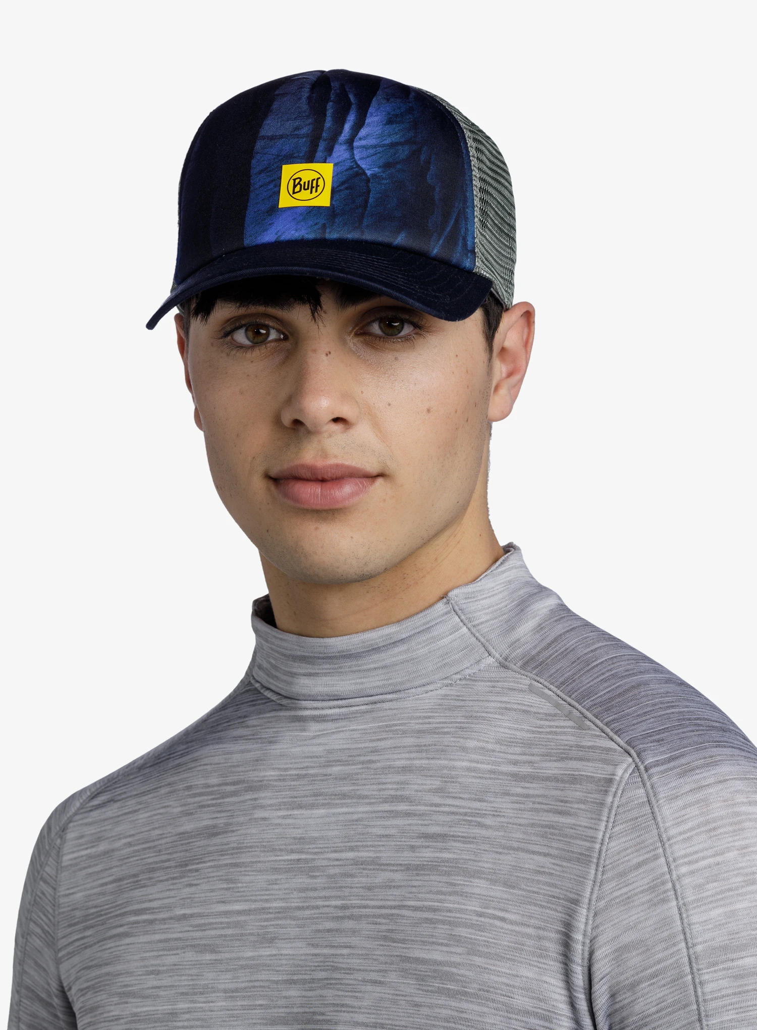 Kepurė su snapeliu Buff Trucker Cap - arius blue