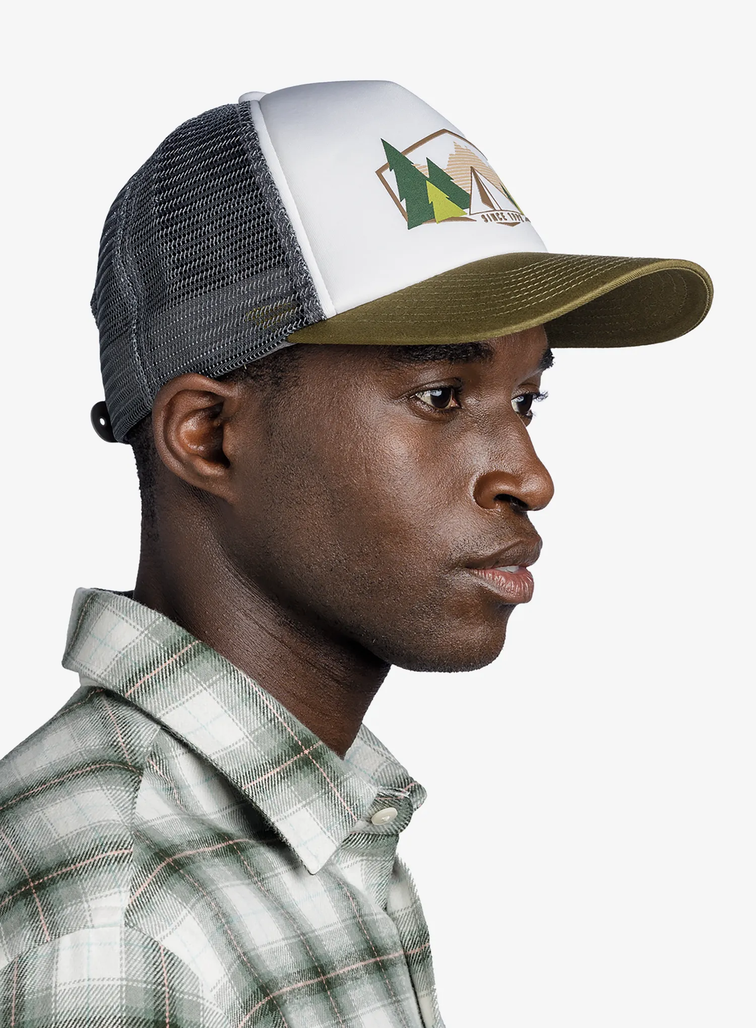 Kepurė su snapeliu Buff Trucker Cap - darryl white