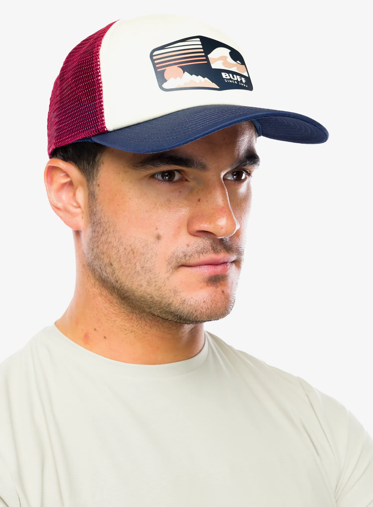 Kepurė su snapeliu Buff Trucker Cap - jari multi