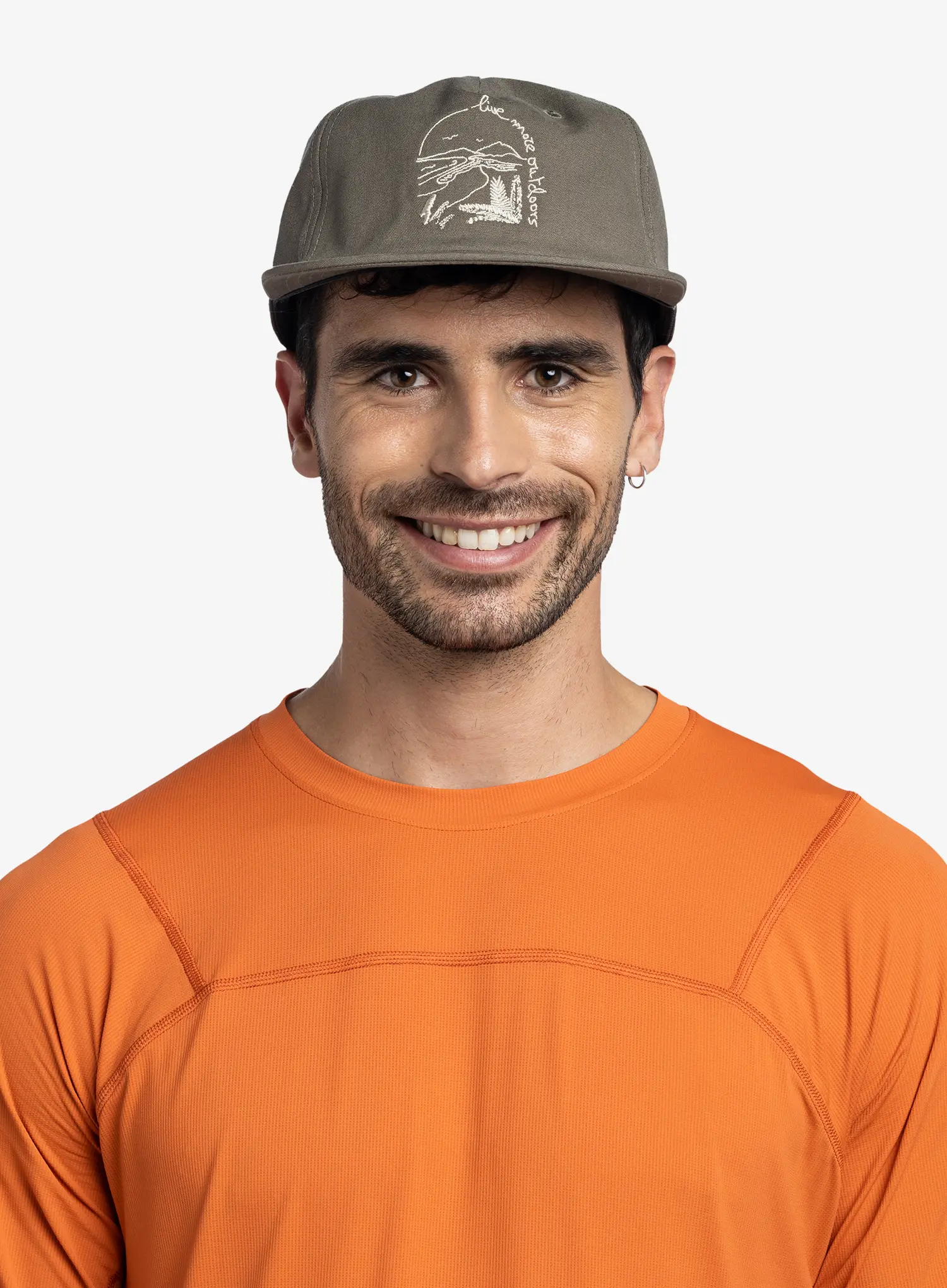 Kepurė su snapeliu Buff Trucker Cap - lander khaki