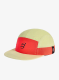 Kepurė su snapeliu Compressport 5 Panel Light Cap - nile/fluo red