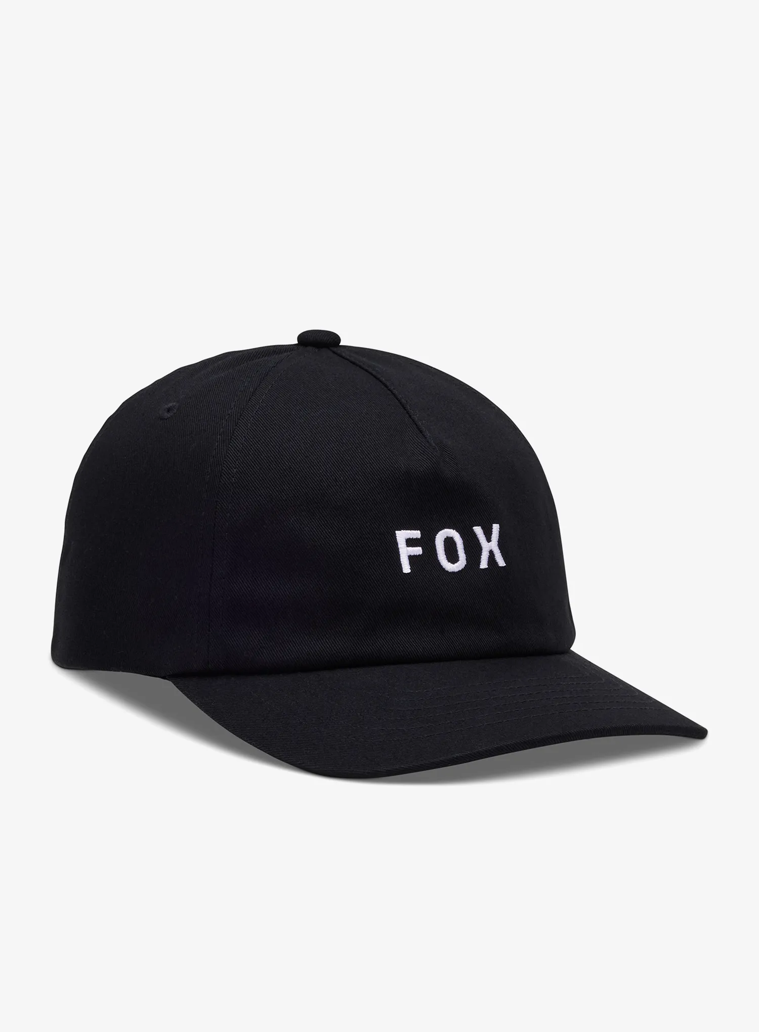 qweFoxWordmarkAdjustableHat_blackwhite_191972918872a.webp