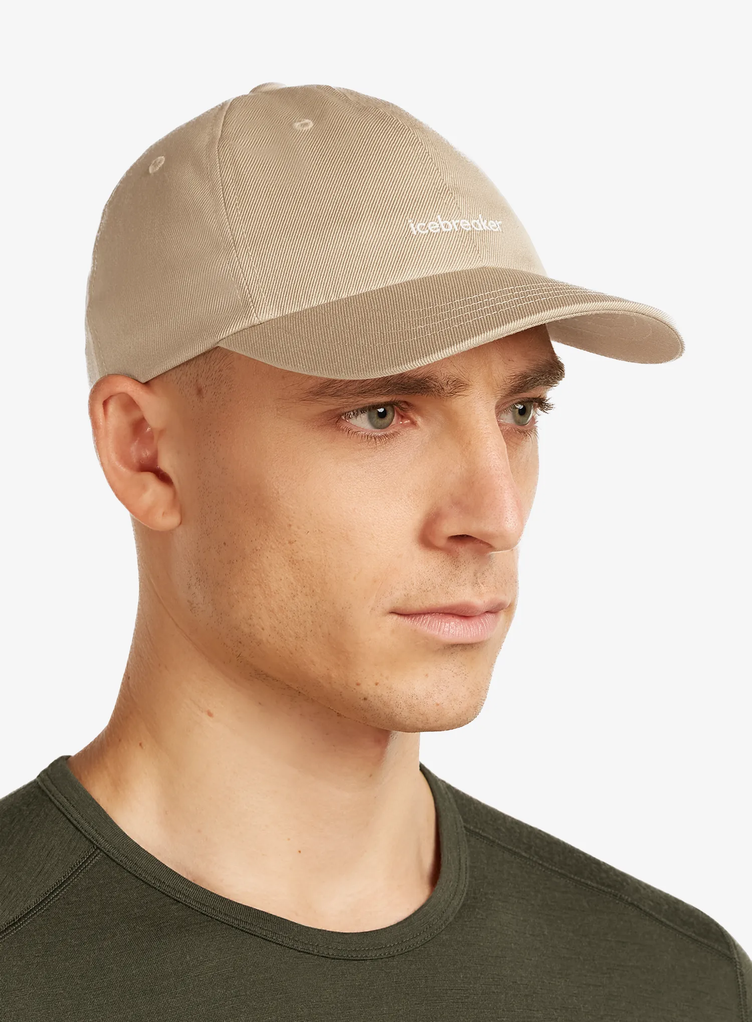 Kepurė su snapeliu Icebreaker Merino icebreaker 6 Panel Cap - cumin
