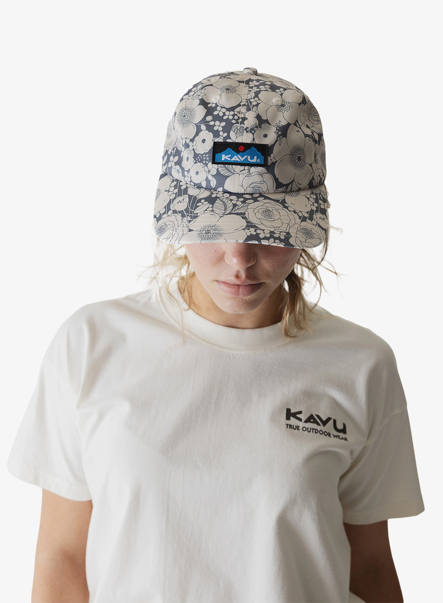 Kepurė su snapeliu Kavu Ballard Classic - natural bloom