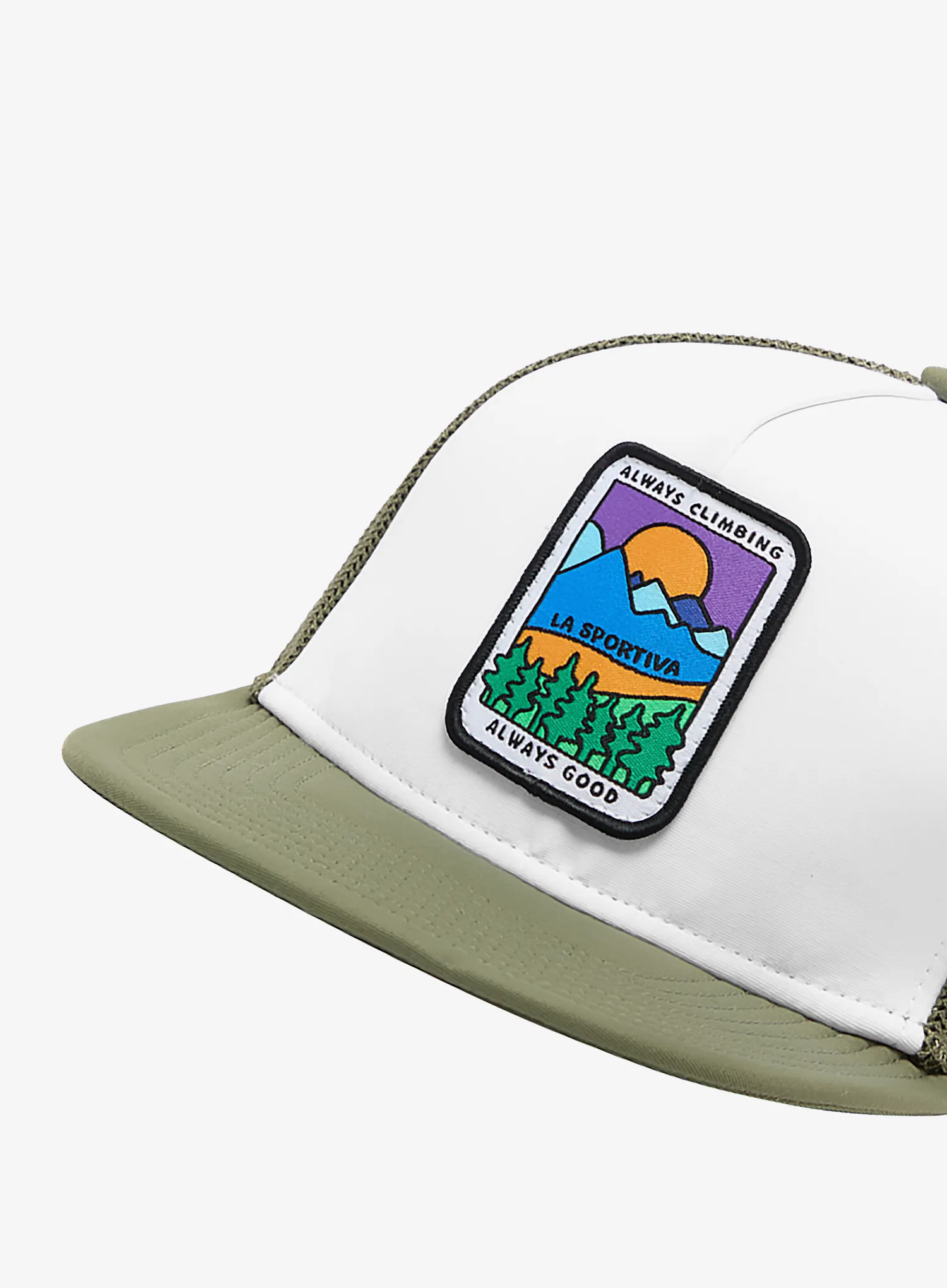 Kepurė su snapeliu La Sportiva Always Climbing Hat - chalk/cypress