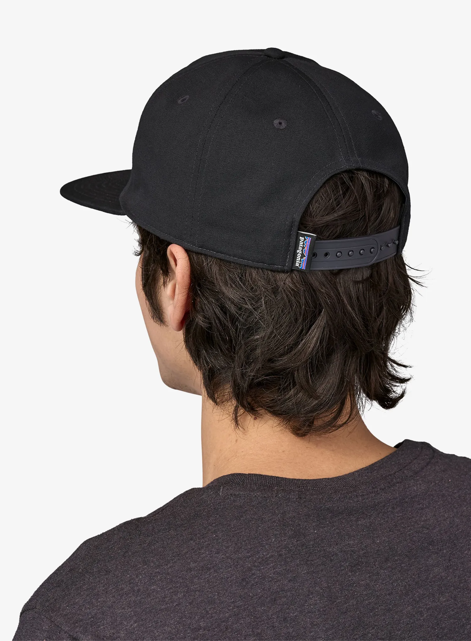 Kepurė su snapeliu Patagonia Boardshort Label Funfarer Cap - ink black