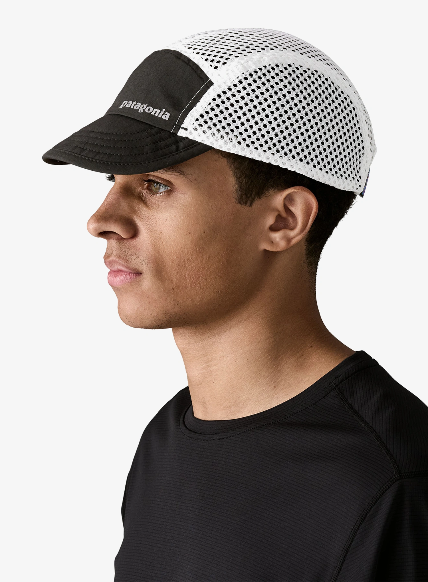 Kepurė su snapeliu Patagonia Duckbill Cap - black w/black