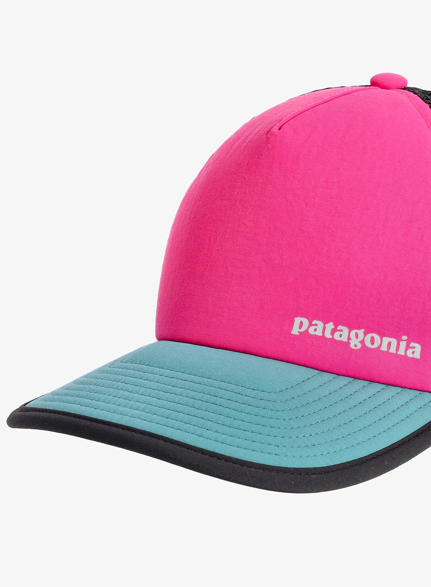 Kepurė su snapeliu Patagonia Duckbill Trucker Hat - luminous pink