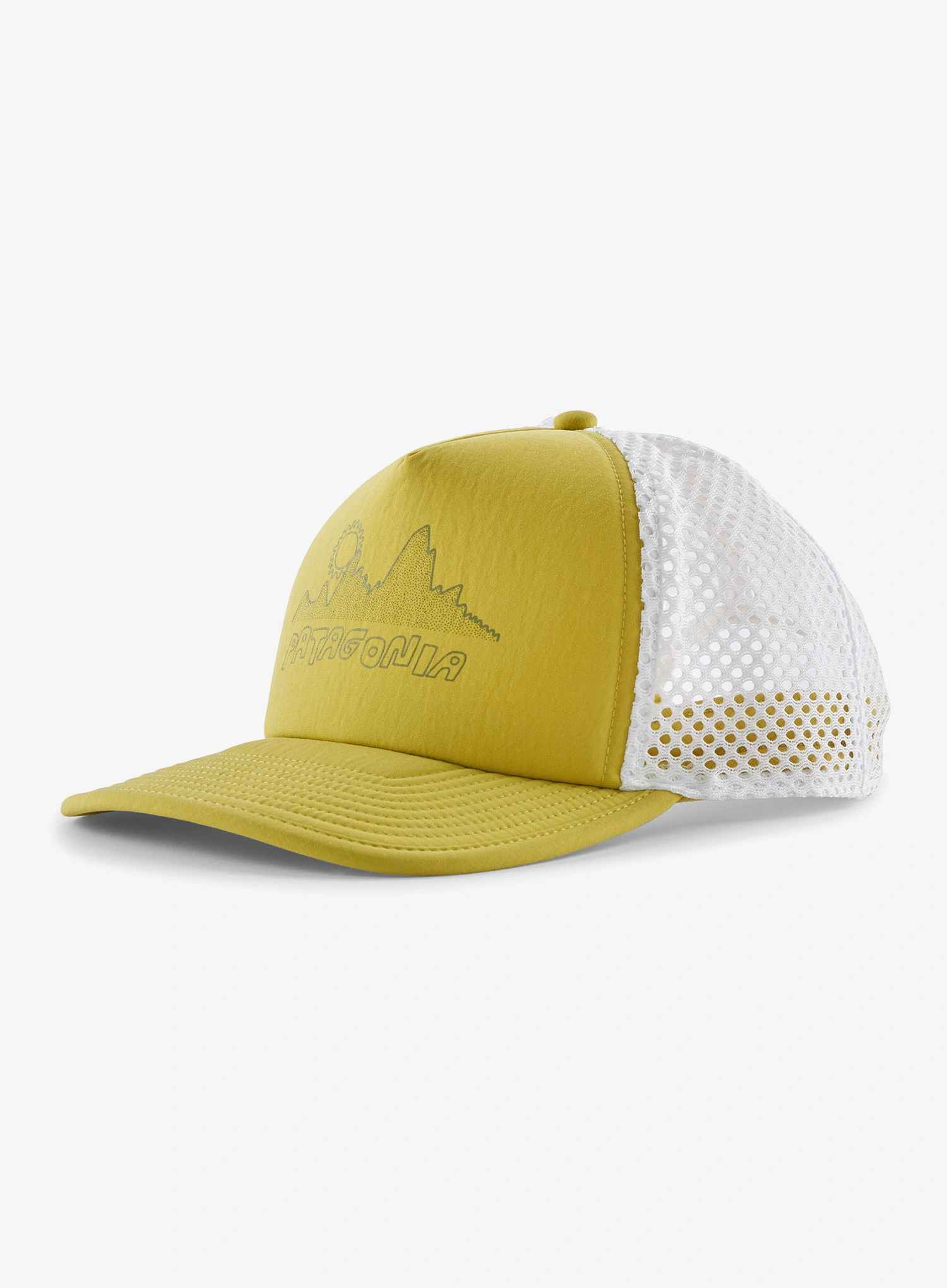 Kepurė su snapeliu Patagonia Duckbill Trucker Hat - wind runner/bundle green