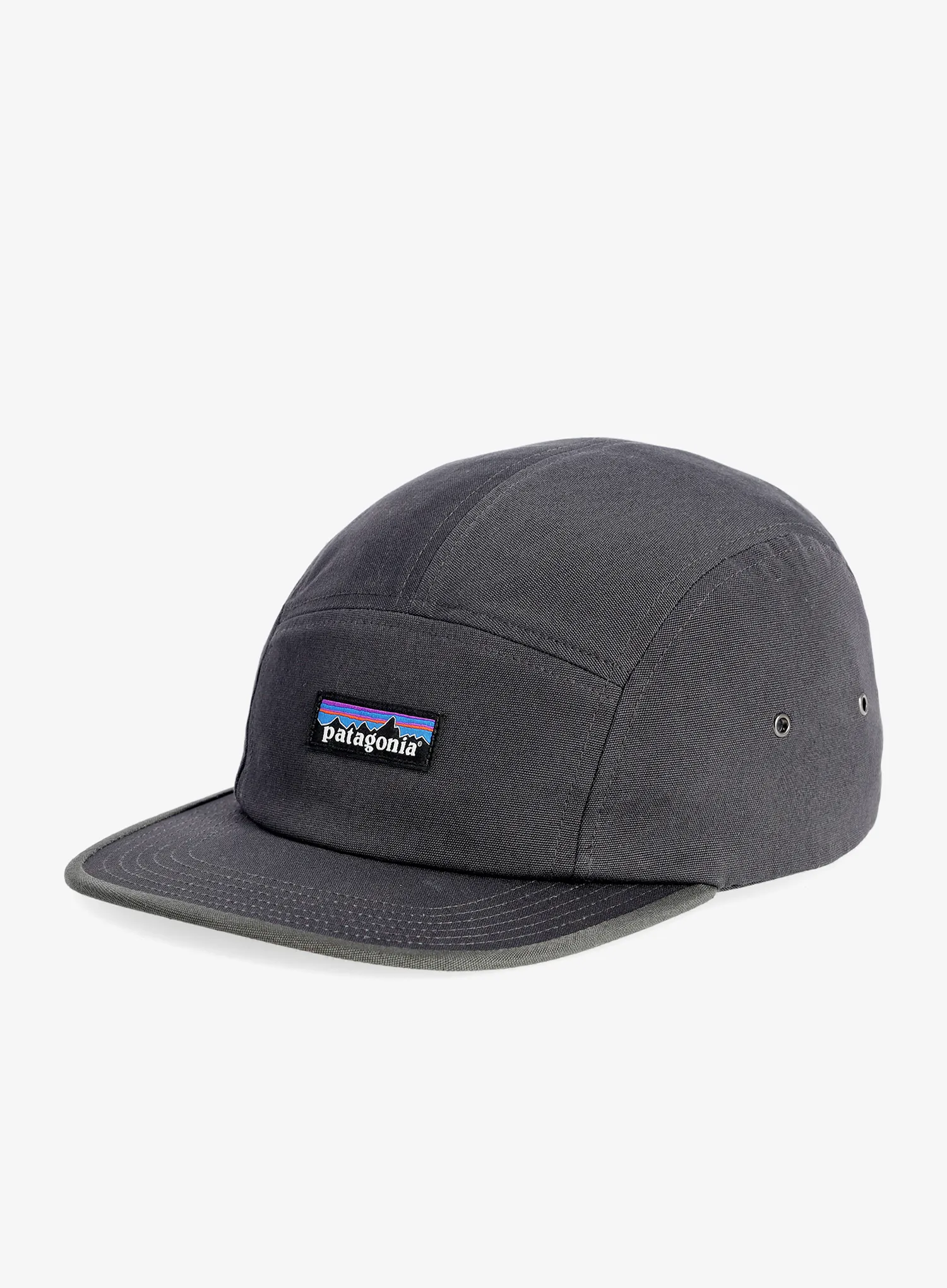 Kepurė su snapeliu Patagonia P-6 Label Maclure Hat - p-6 label/black