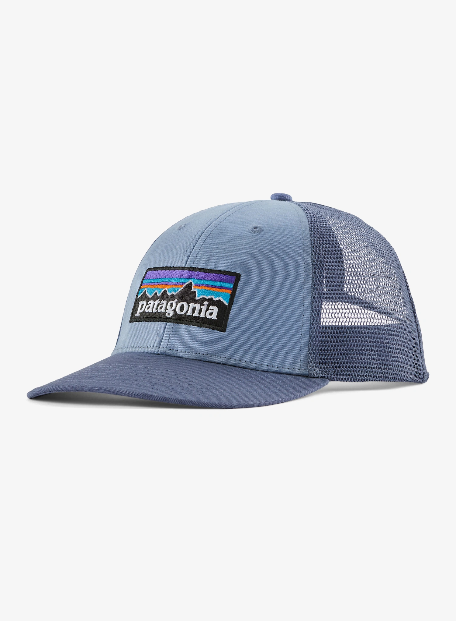 Kepurė su snapeliu Patagonia P-6 Logo LoPro Trucker Hat - barnacle blue
