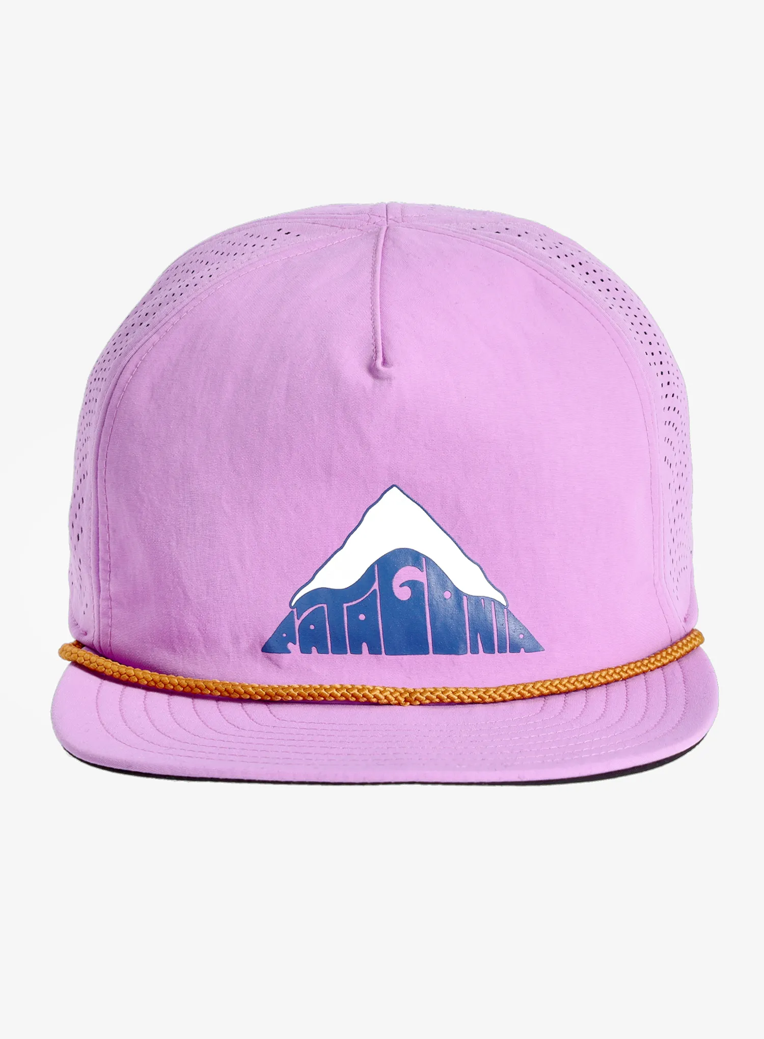 Kepurė su snapeliu Patagonia Snowfarer Cap - driftways/brisk purple