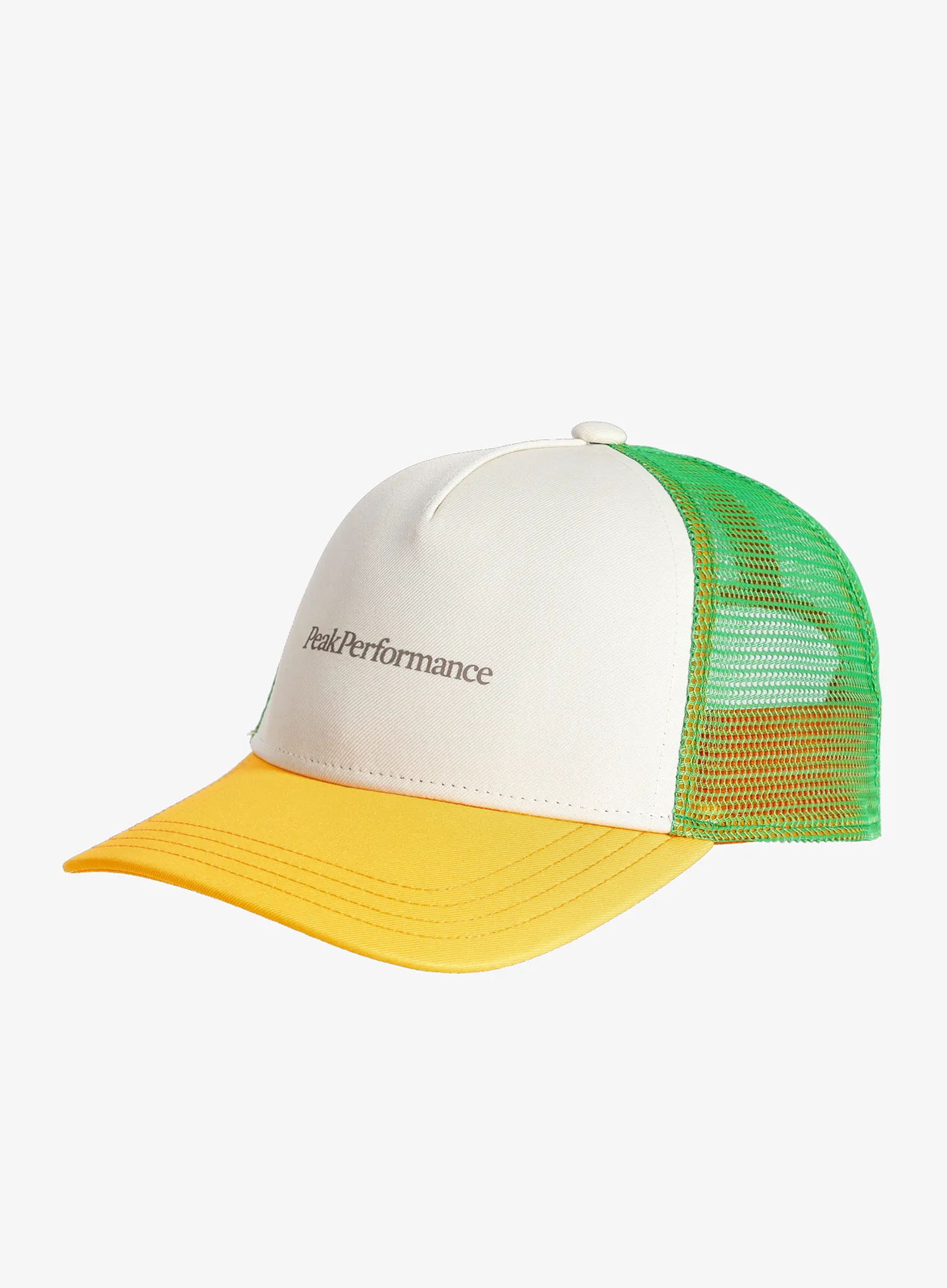 Kepurė su snapeliu Peak Performance PP Trucker Cap - blazing orange/vintage white