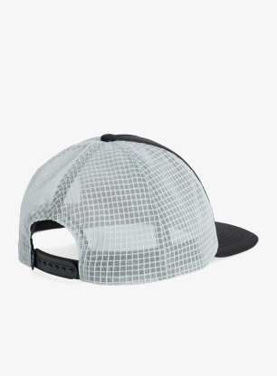 Kepurė su snapeliu Rab Cirque Print Cap - beluga/pewter