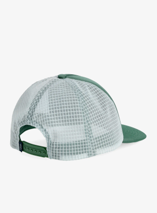 Kepurė su snapeliu Rab Cirque Print Cap - sage/pewter