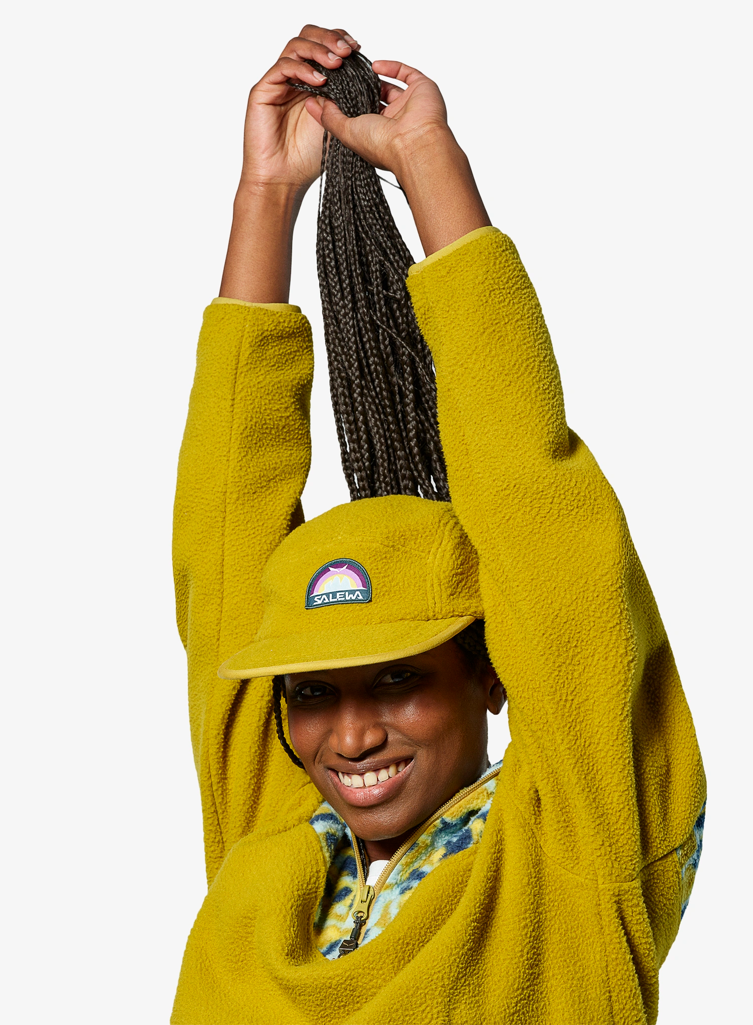 Kepurė su snapeliu Salewa Eagle Anniversary Retro Cap - olive oil