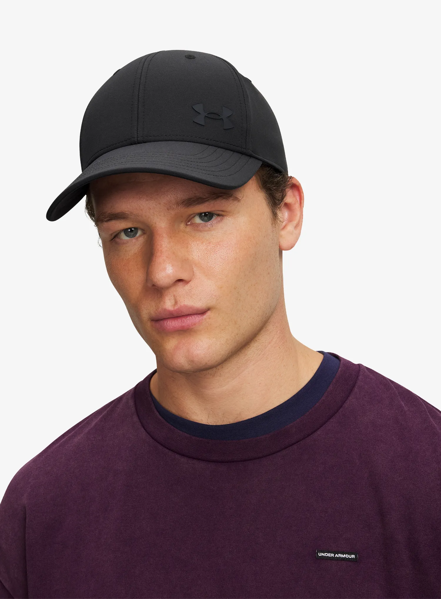 Kepurė su snapeliu Under Armour Blitzing Low Storm Adjustable - black/anthracite