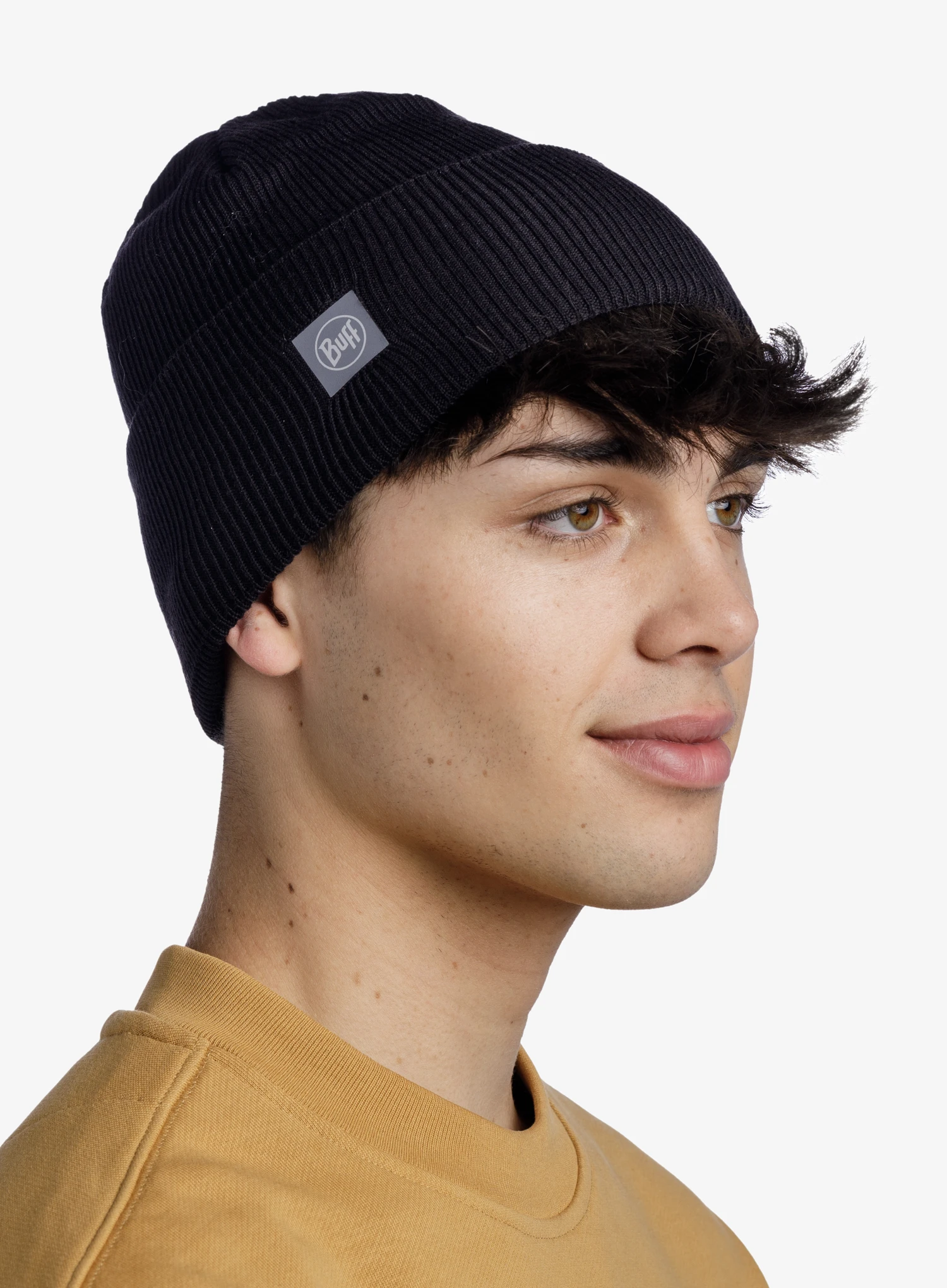 Žieminė kepurė Buff Crossknit Beanie - solid black