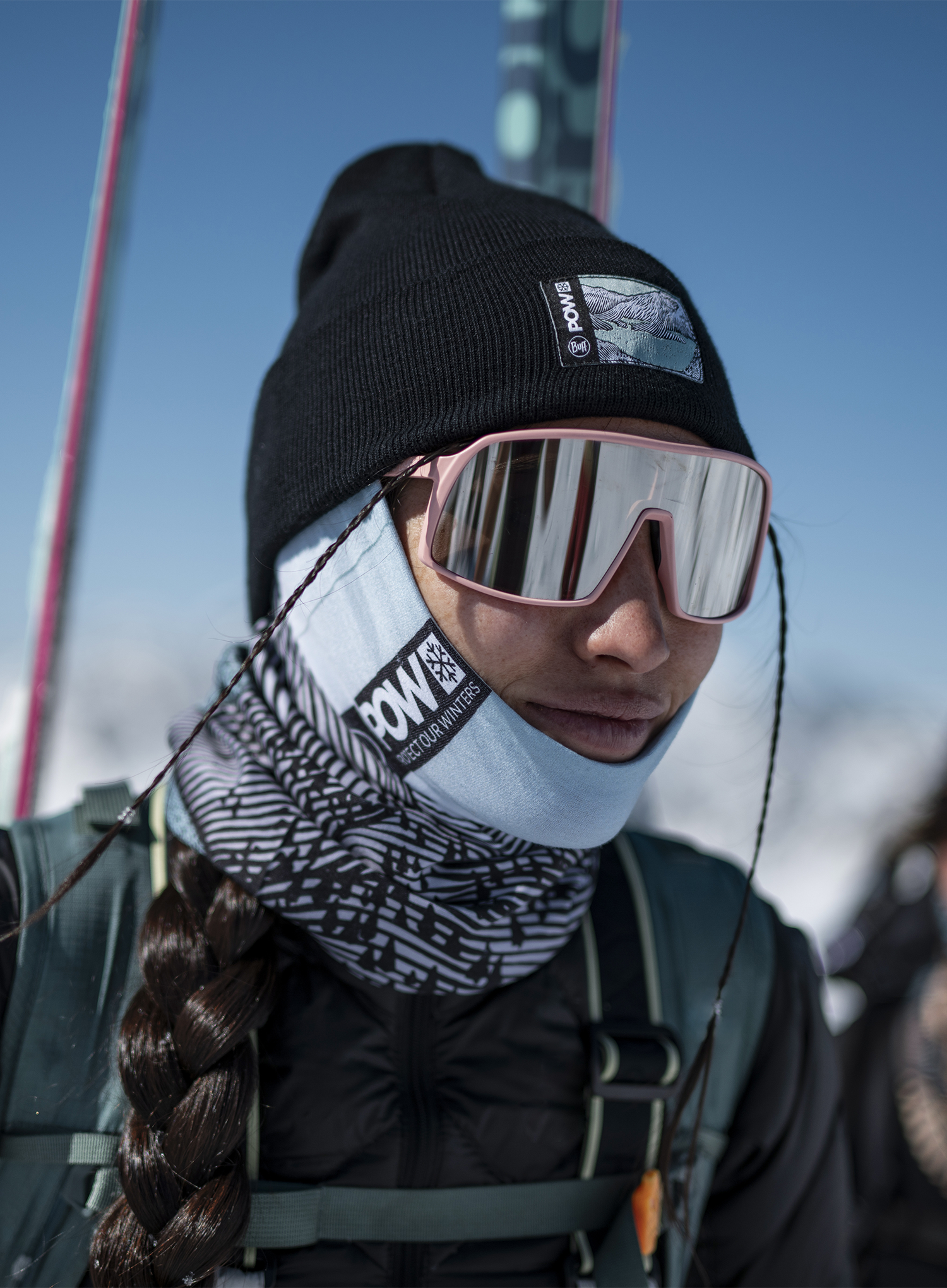 Žieminė kepurė Buff Lilon - pow black