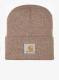 Žieminė kepurė Carhartt Knit Cuffed Beanie - sepia/light taupe