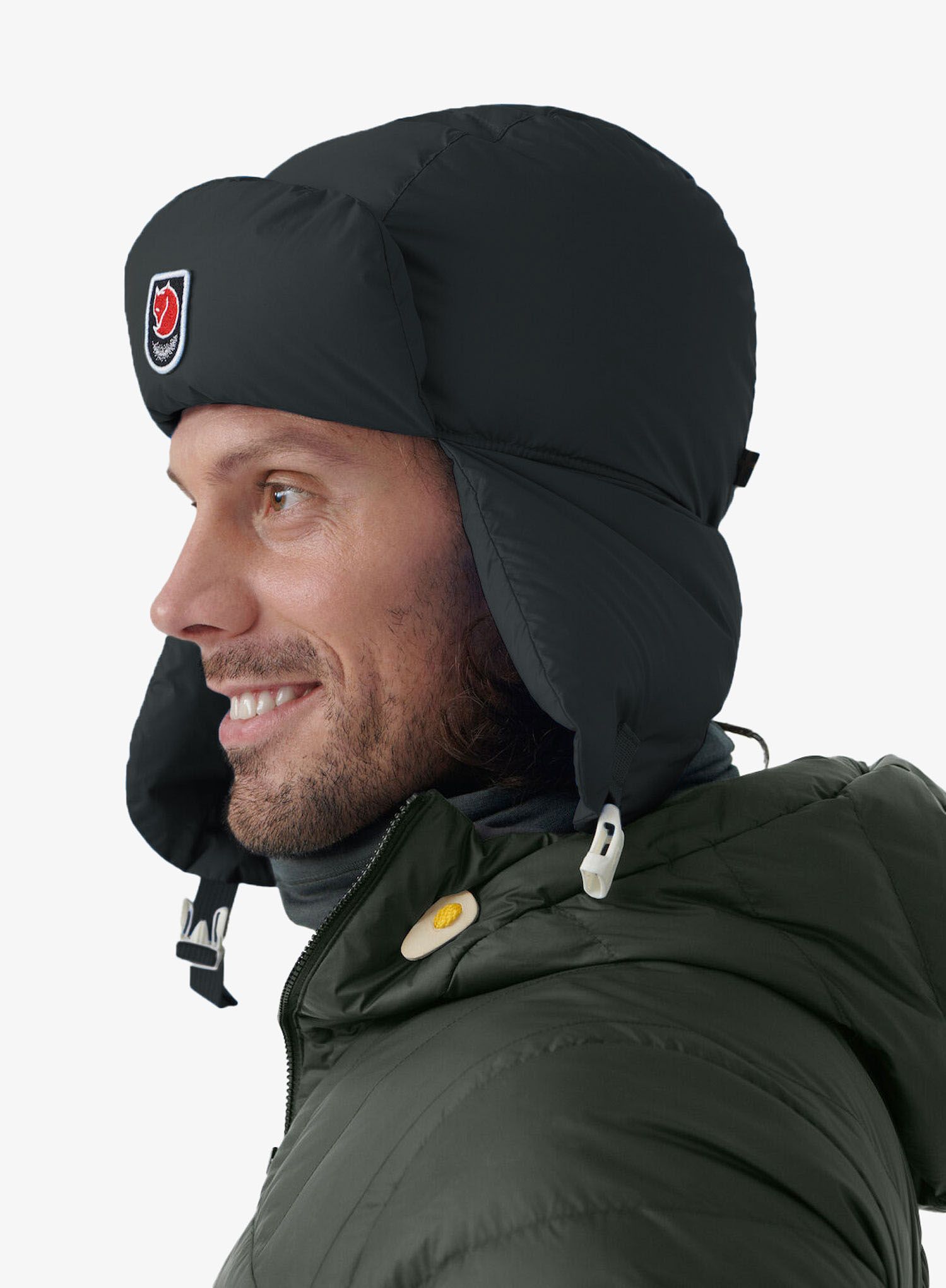 Žieminė kepurė Fjallraven Expedition Down Heater - black