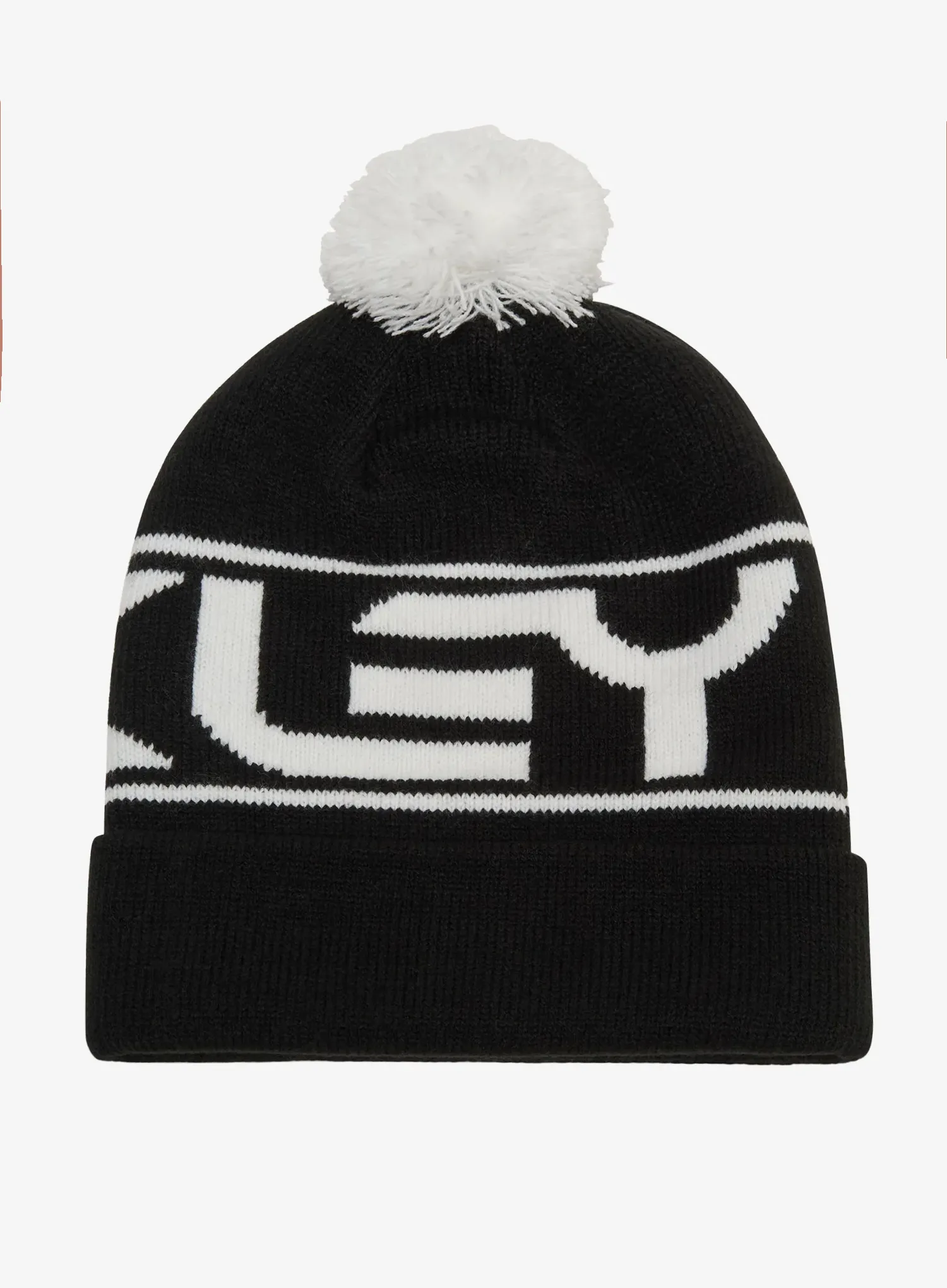 Žieminė kepurė Oakley Factory Cuff Beanie - black/white logo