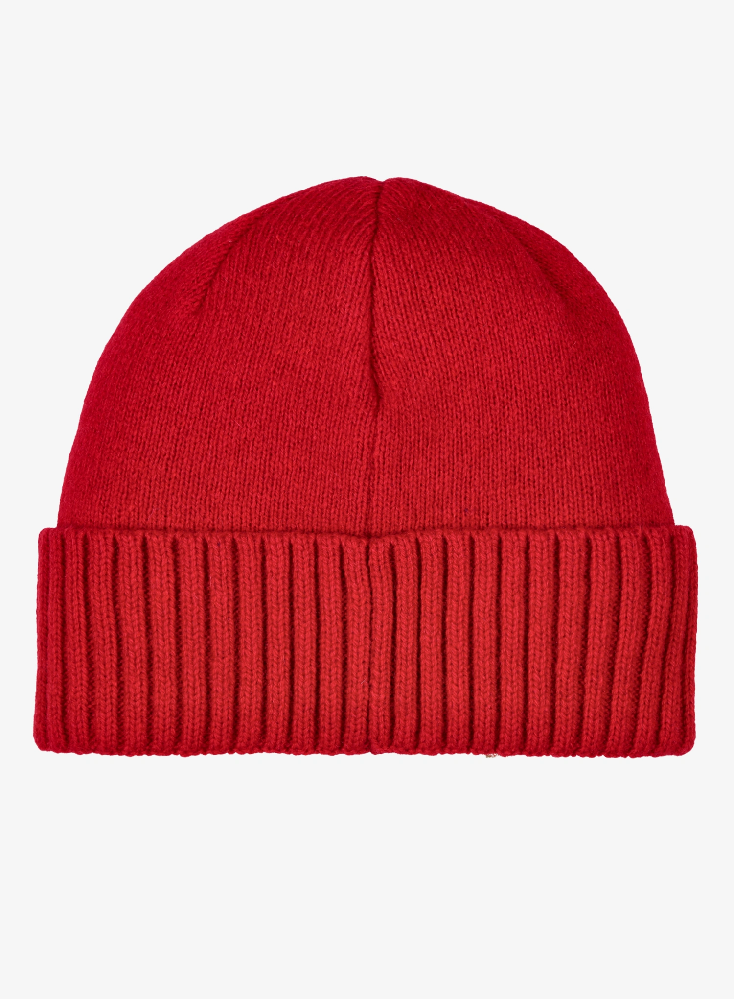 Žieminė kepurė Patagonia Brodeo Beanie - oval logo/amanita red