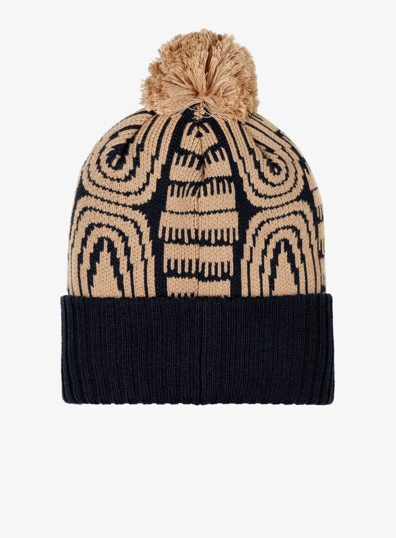 Žieminė kepurė Patagonia Powder Town Beanie - flow/sunken blue