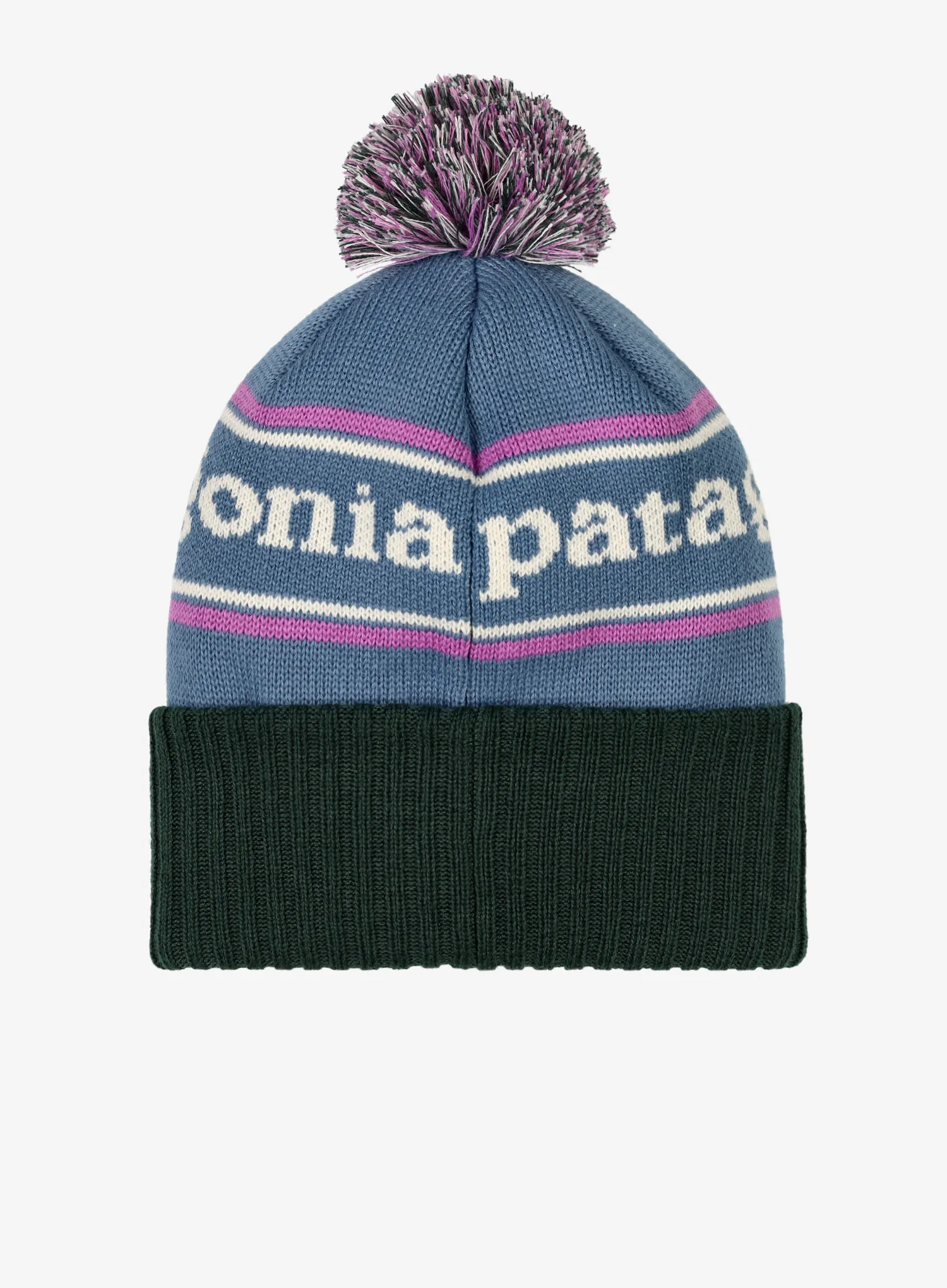 Žieminė kepurė Patagonia Powder Town Beanie - park stripe/barnacle blue