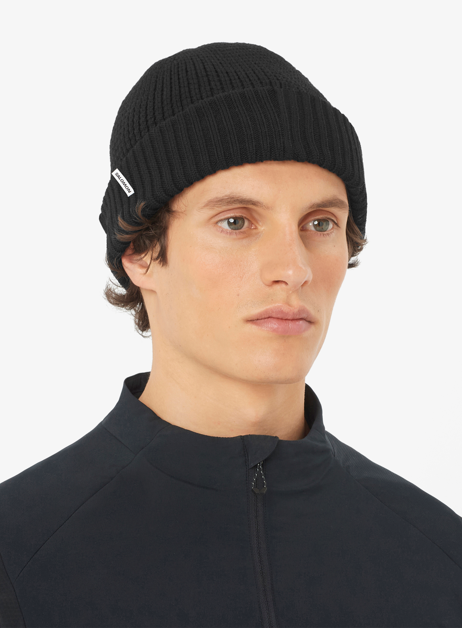 Žieminė kepurė Salomon Docker Beanie - deep black
