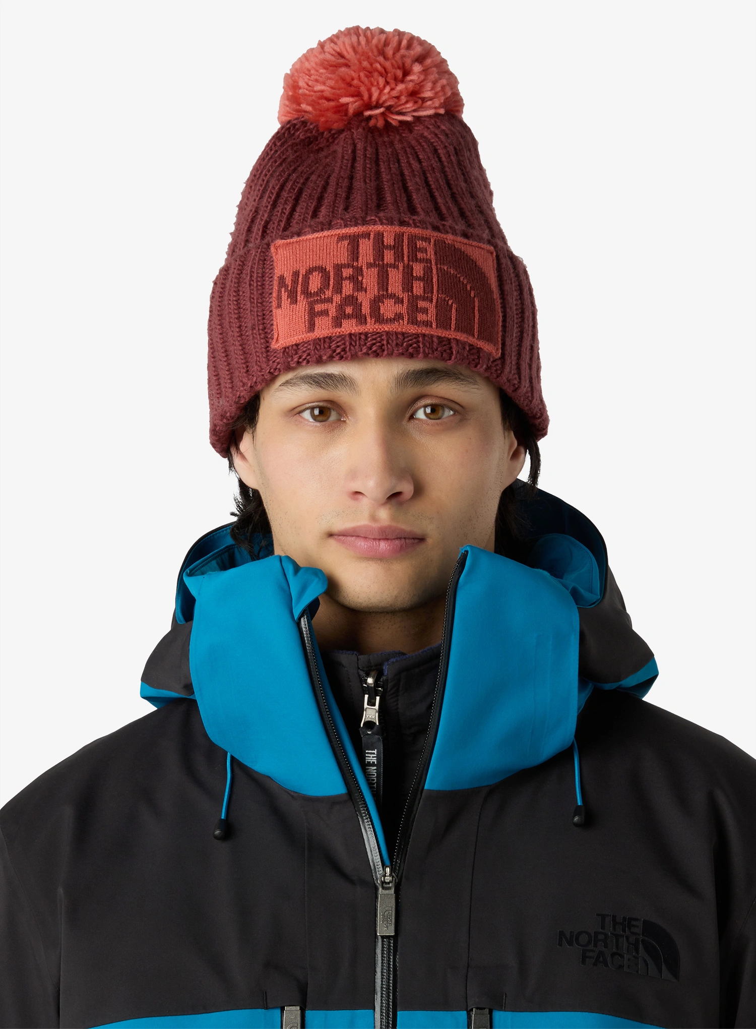 Žieminė kepurė The North Face Heritage Ski Tuke - sumac/mars dust