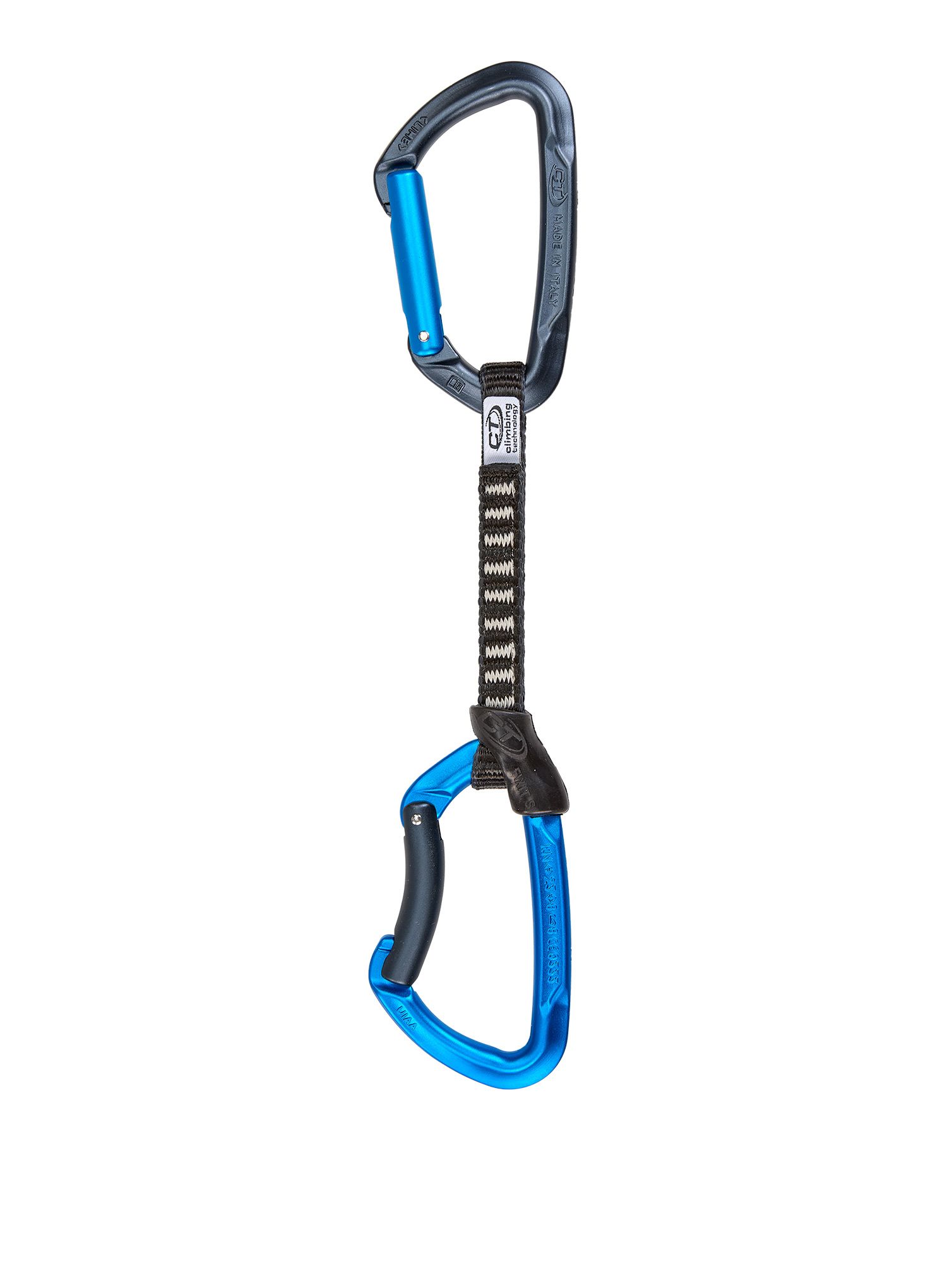 Atotampa Climbing Technology/SKYLOTEC Lime B Set DY 12 cm - anthracite/blue electric