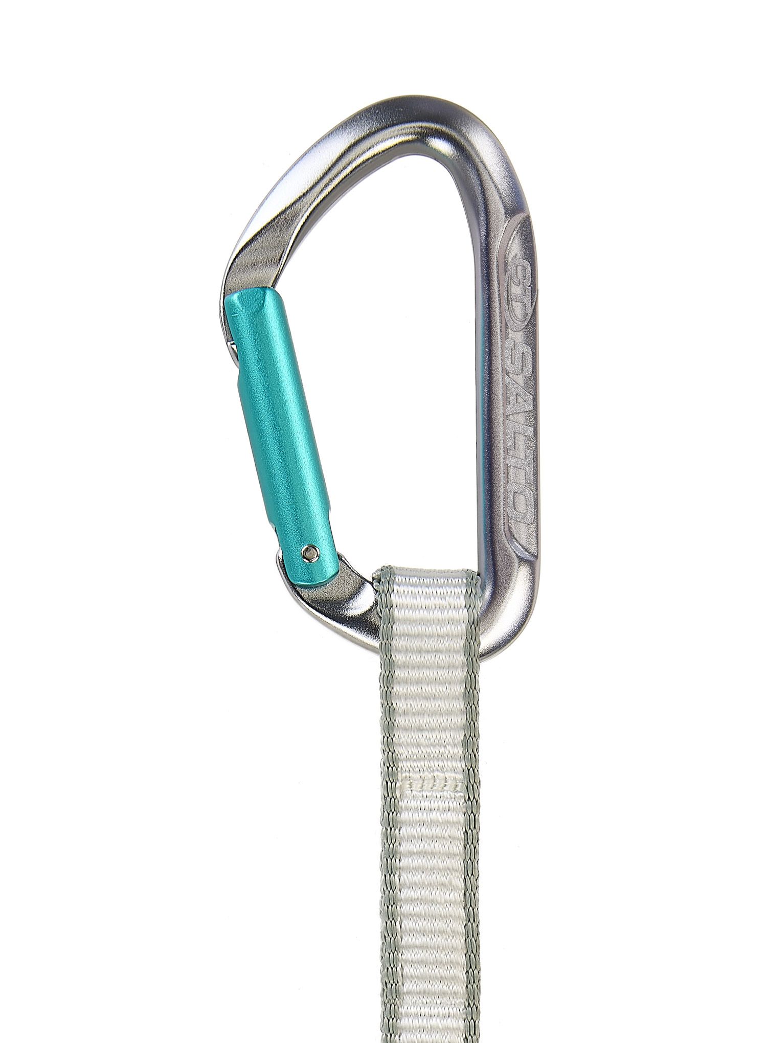 Atotampa Climbing Technology/SKYLOTEC Salto Set NY 22 cm - titanium/acquamarine