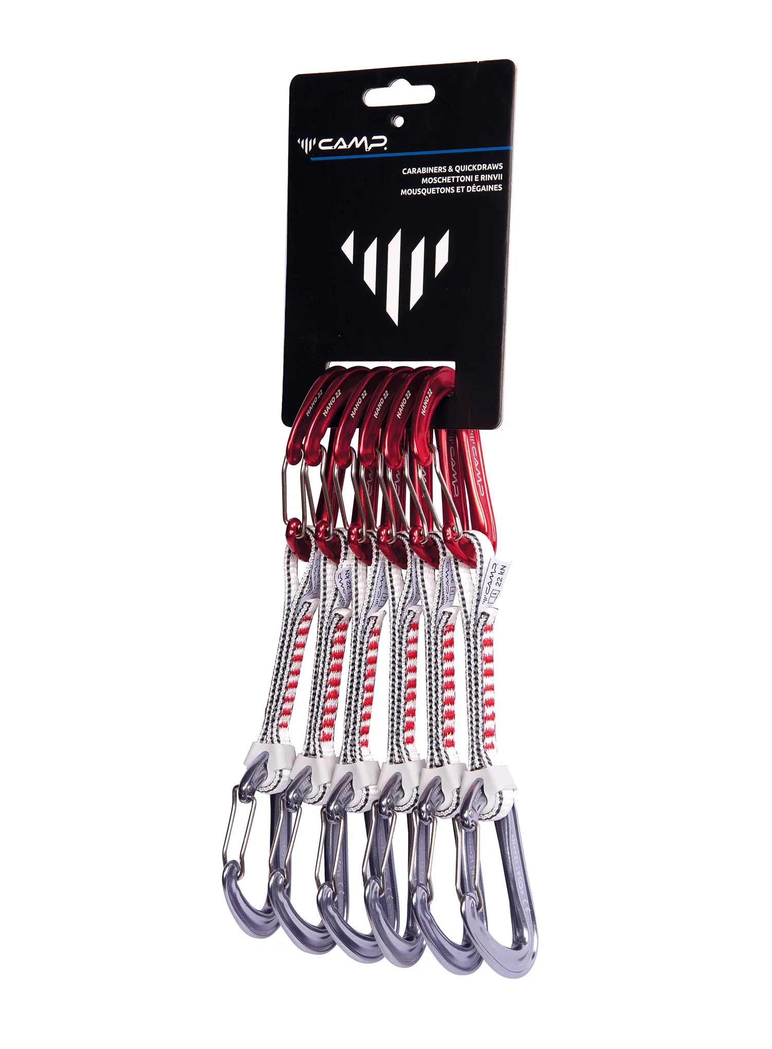 Laipiojimo atotampos Camp Nano 22 Express KS 12 cm 6 Pack