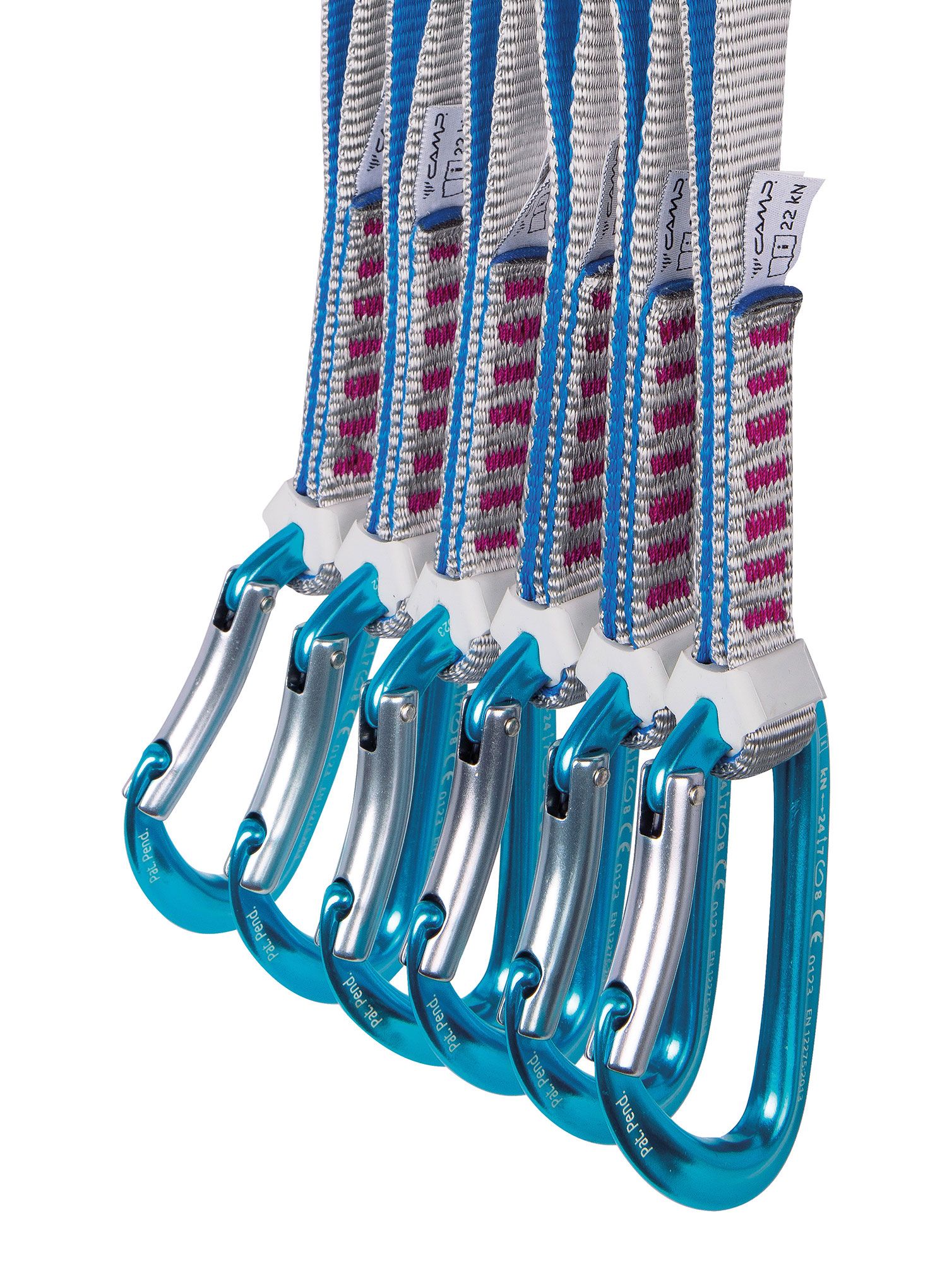 Laipiojimo atotampos Camp Orbit Express KS 18 cm 6-Pack - grey/blue/fuchsia