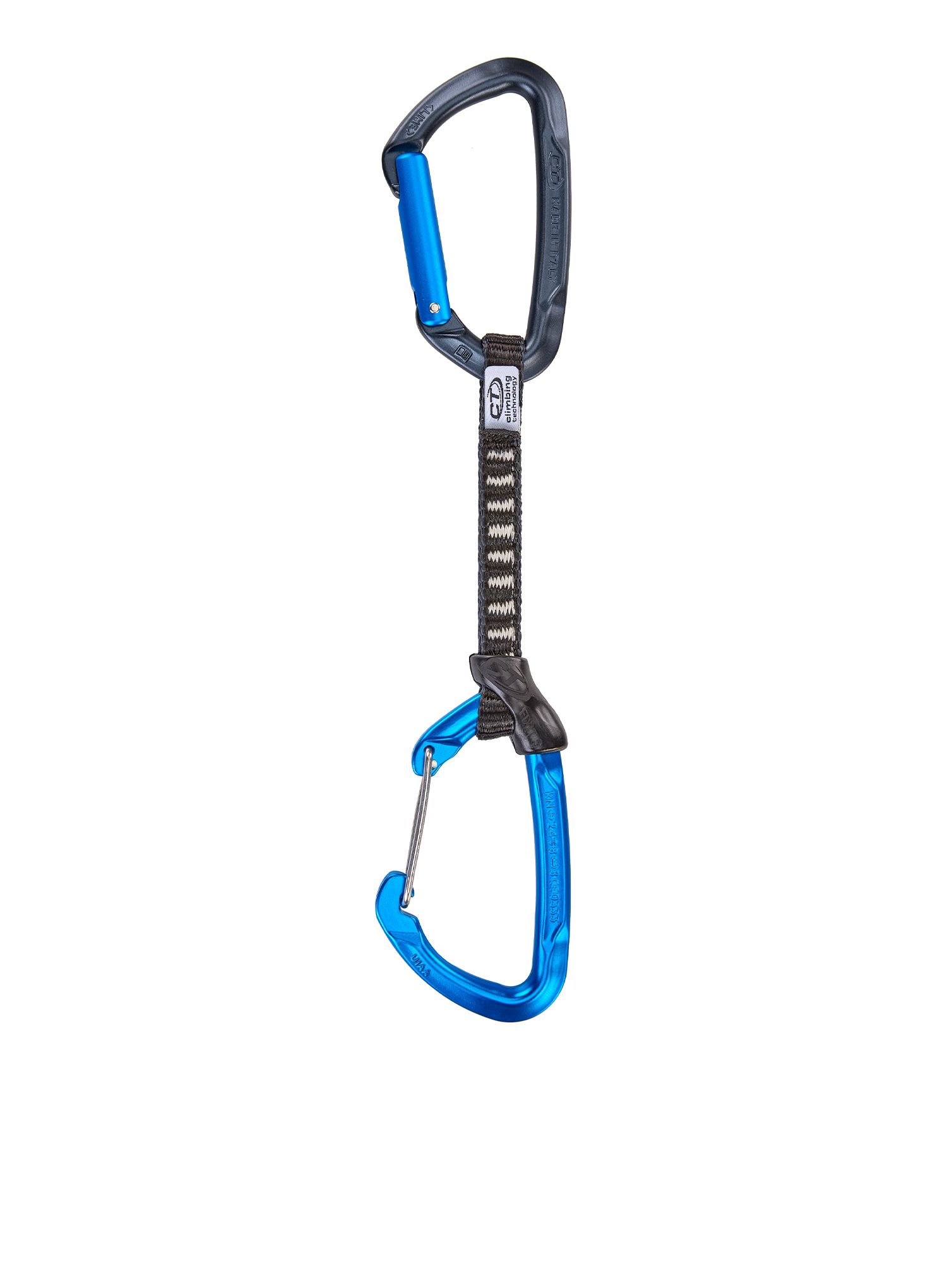 Laipiojimo atotampos Climbing Technology/SKYLOTEC Lime B Set M-DY 12 cm 6-pack - anthracite/blue