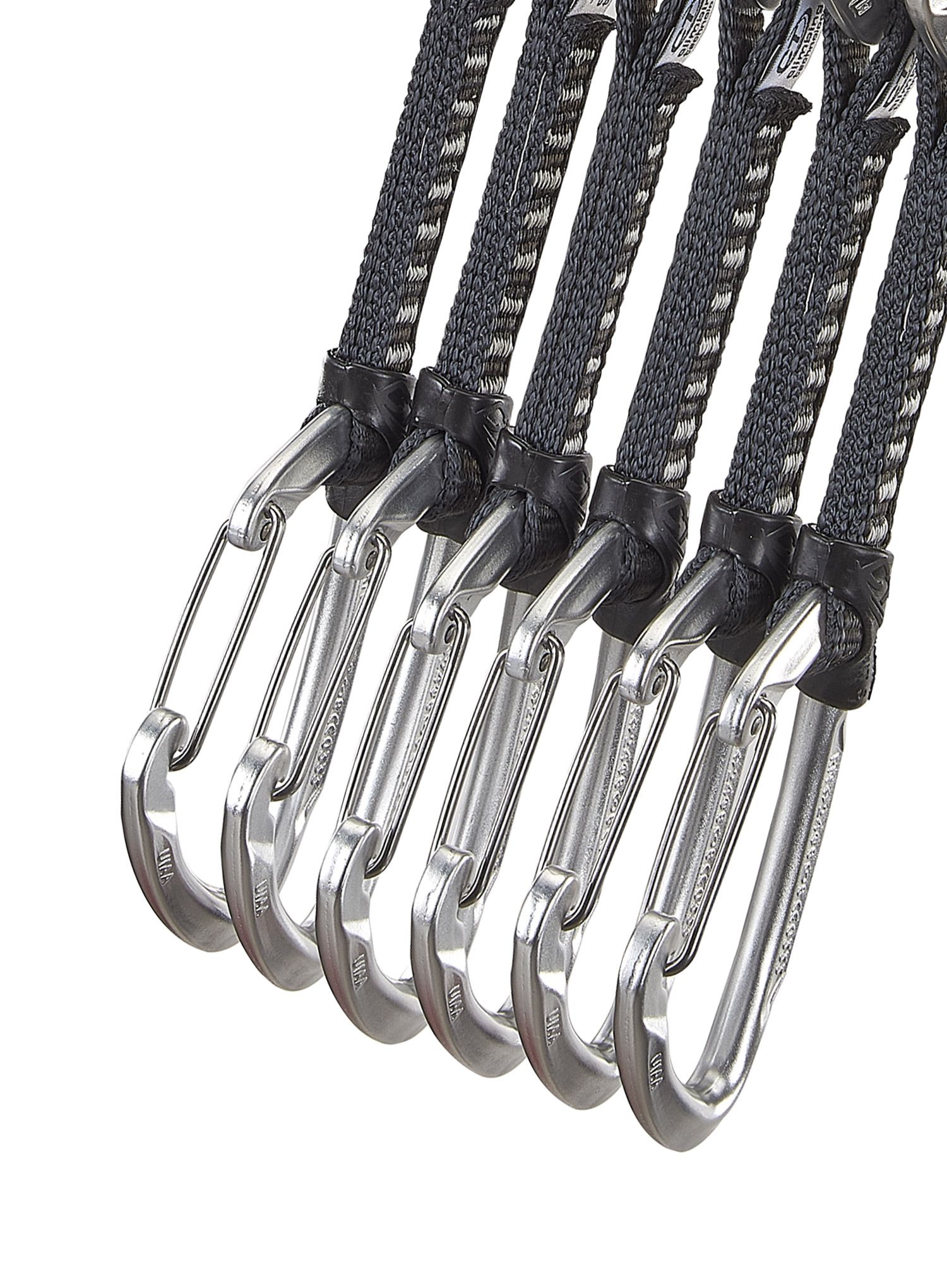 Laipiojimo atotampos Climbing Technology/SKYLOTEC Lime Set M-UL 12 cm 6-Pack - silver