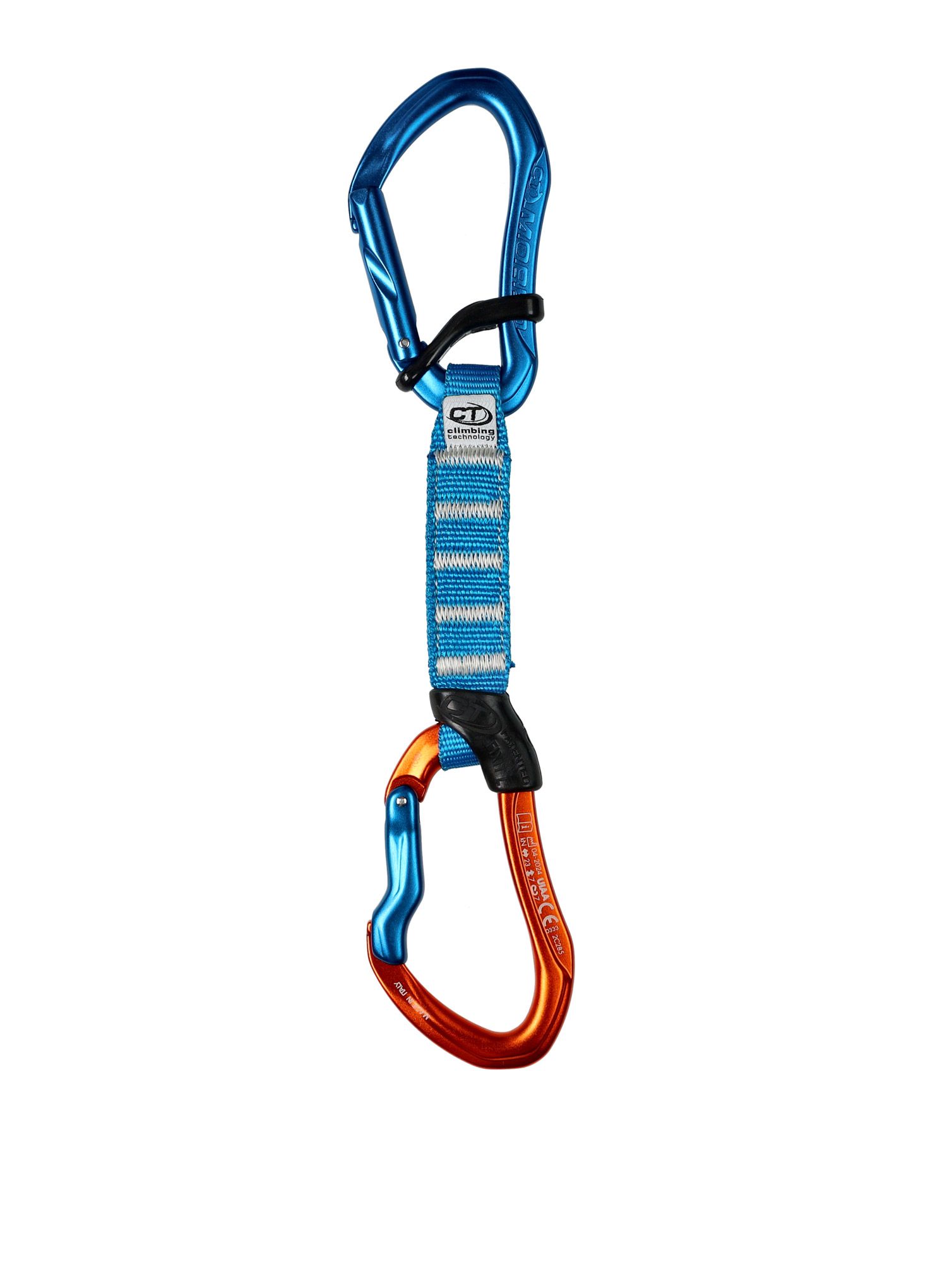 Laipiojimo atotampos Climbing Technology/SKYLOTEC Morfo Set UL Pro 12 cm 6-Pack - blue/orange