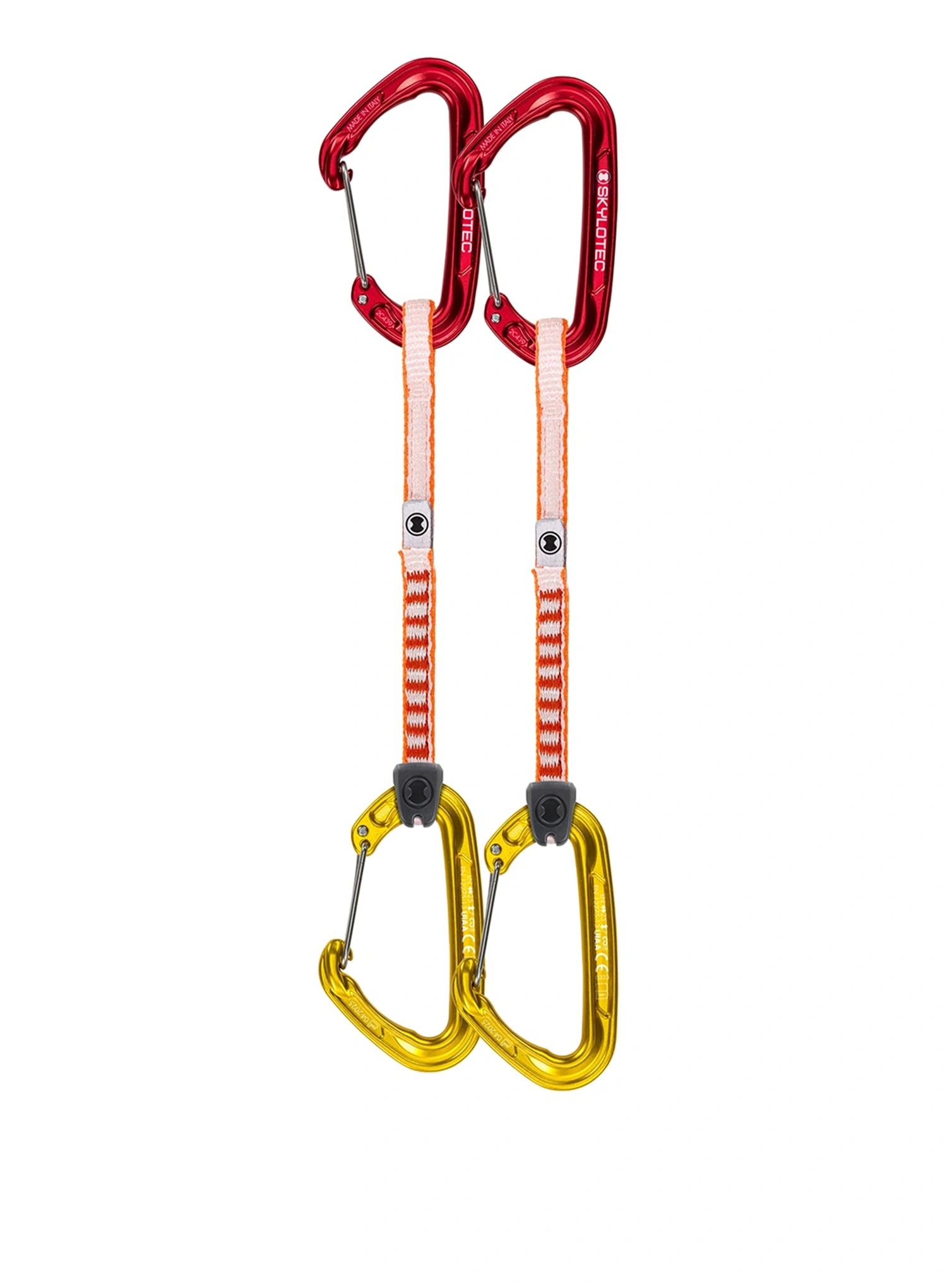 Laipiojimo atotampos SKYLOTEC Fly-Weight Evo Set UL - 6 Pack 12 cm - red/gold