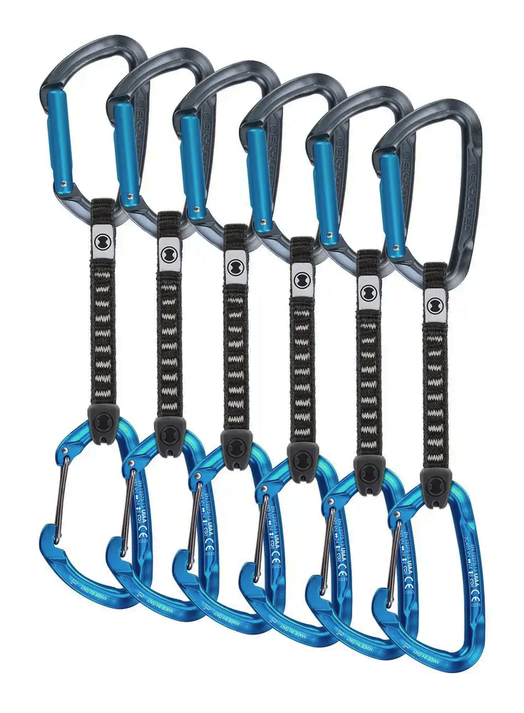 Laipiojimo atotampos SKYLOTEC Lime Set M-UL - 6 Pack 12 cm - anthracite/blue