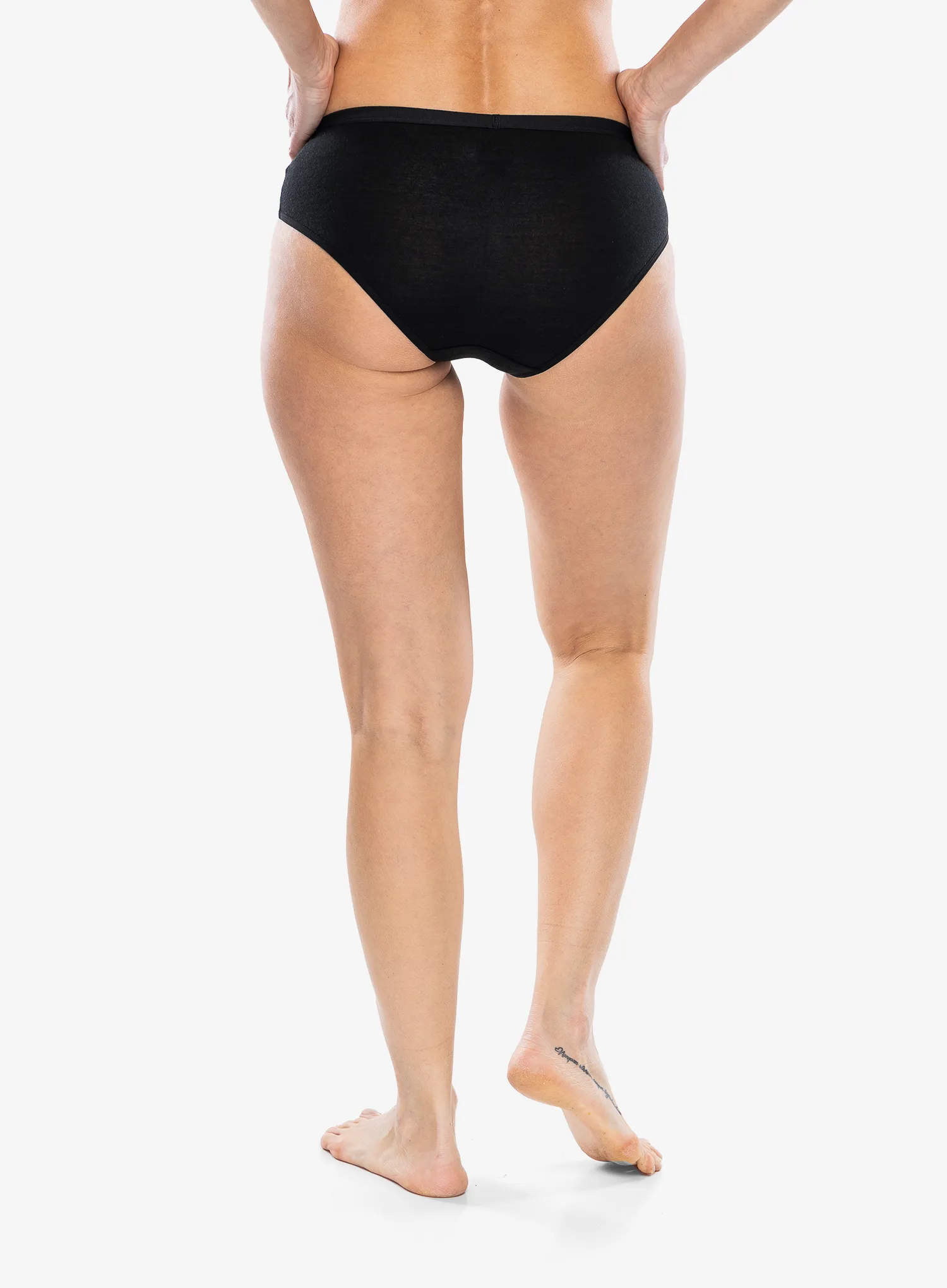 Termoaktyvios tanga kelnaitės Icebreaker Siren Hipkini - black